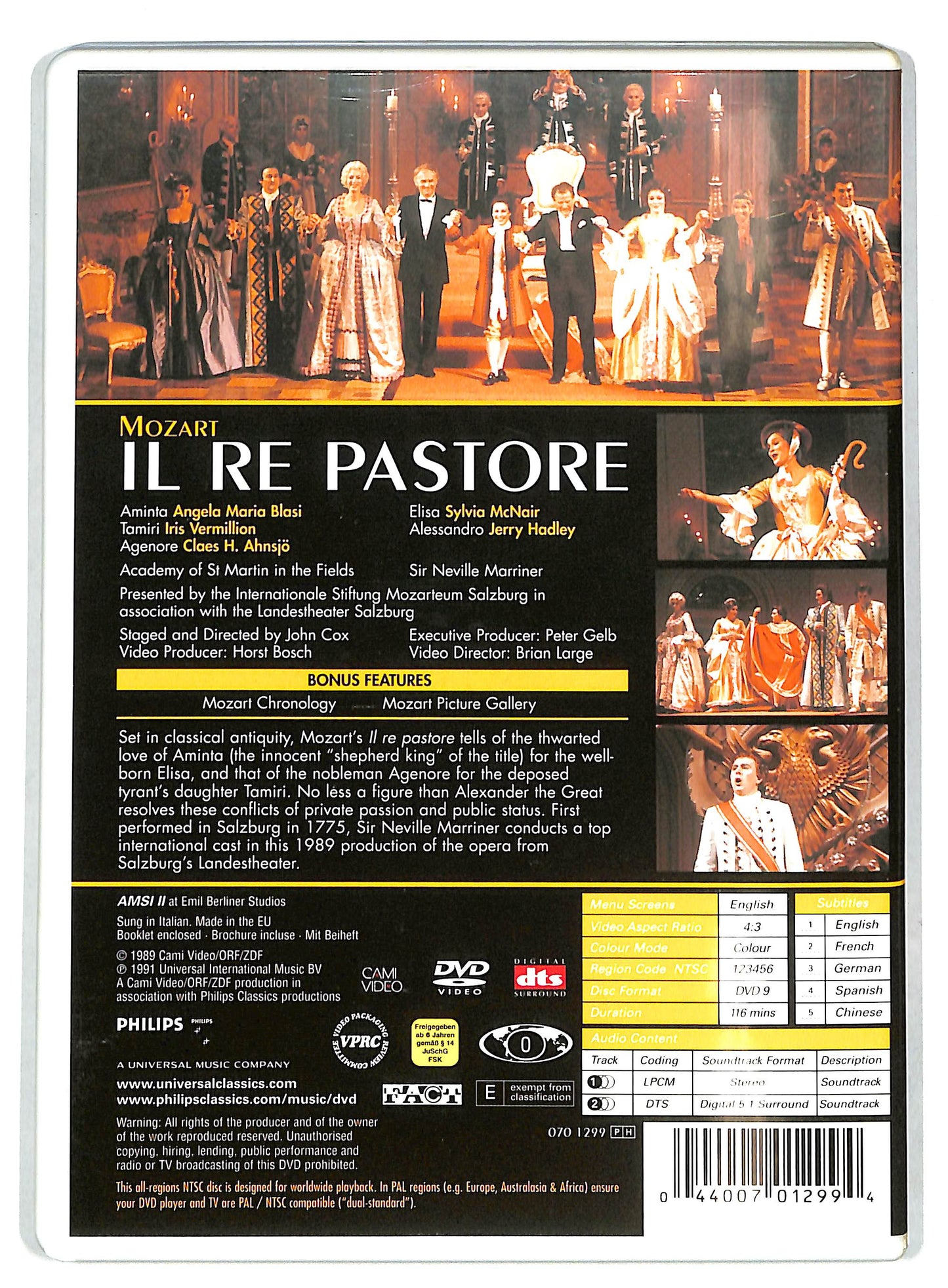 EBOND Mozart - Il Re Pastore DVD D727932