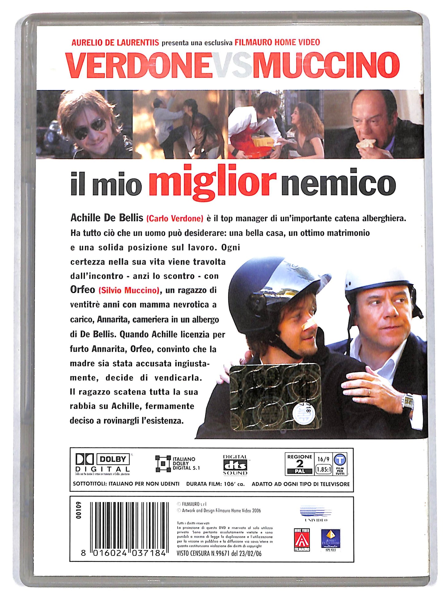 EBOND il mio miglior nemico DVD D728006