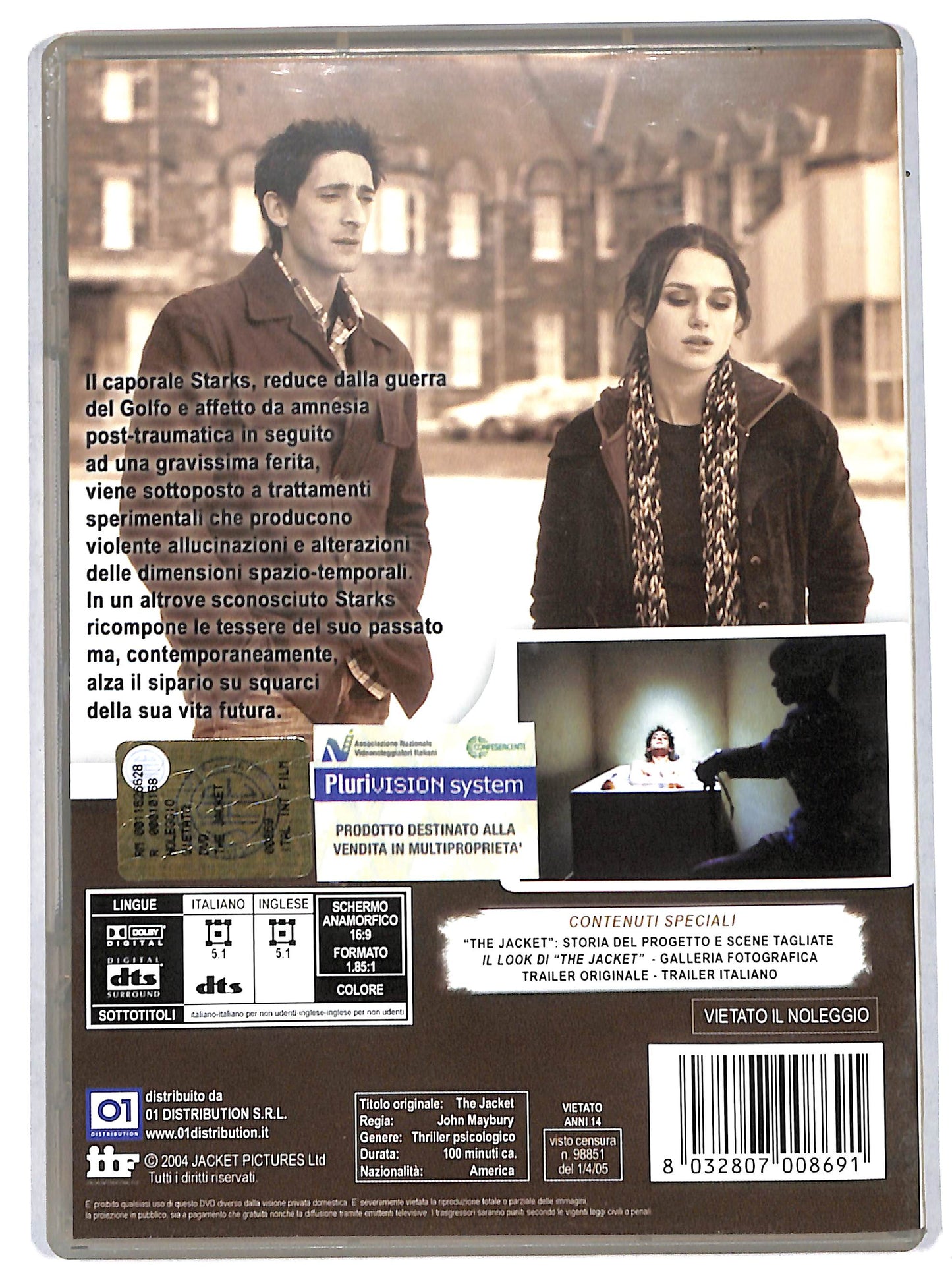 EBOND The Jacket DVD D728023