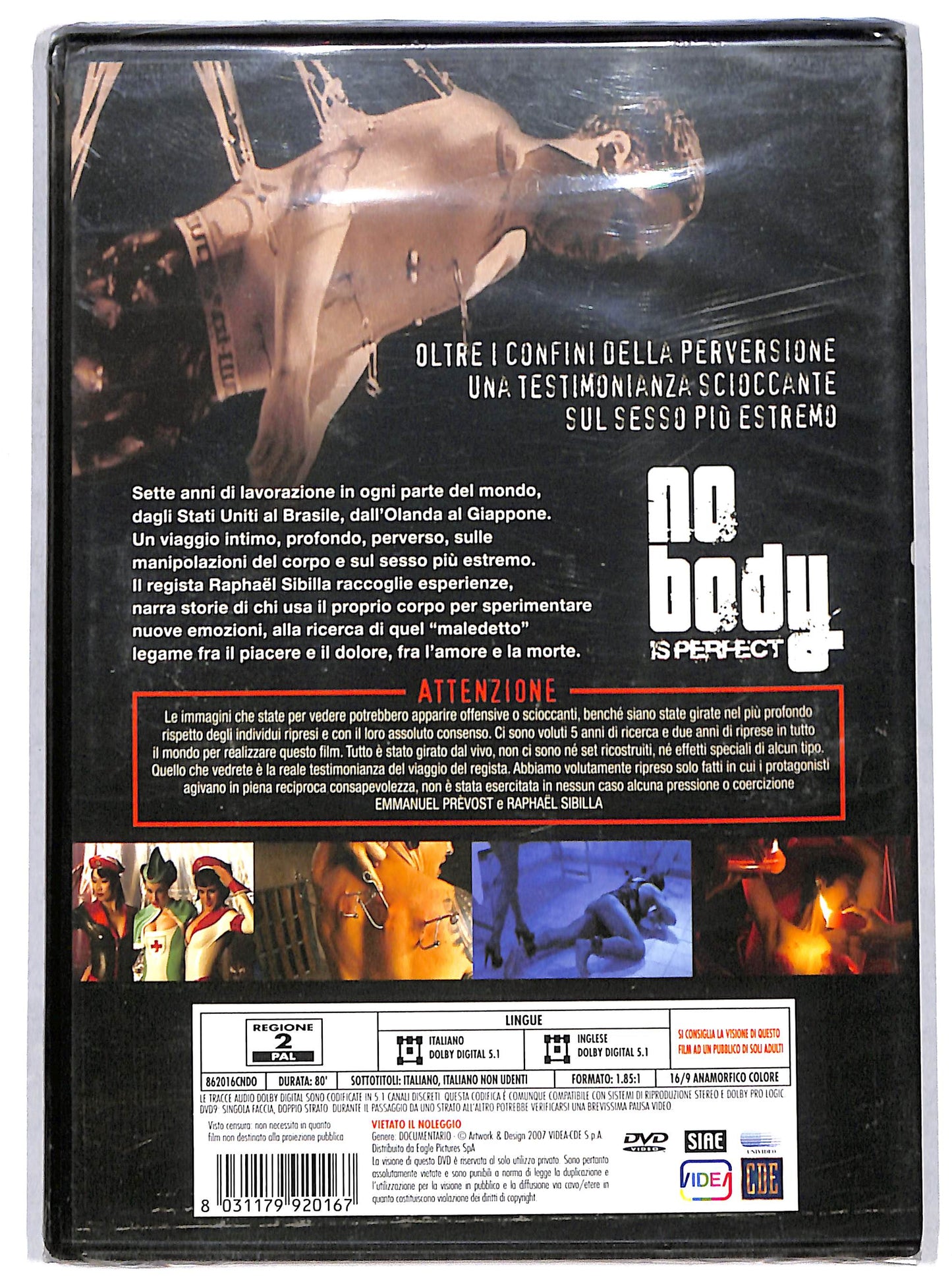 EBOND No Body Is Perfect DVD D728128