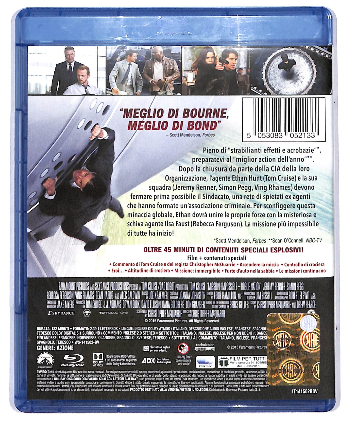 EBOND Mission: Impossible. Rogue Nation  BLURAY D728217