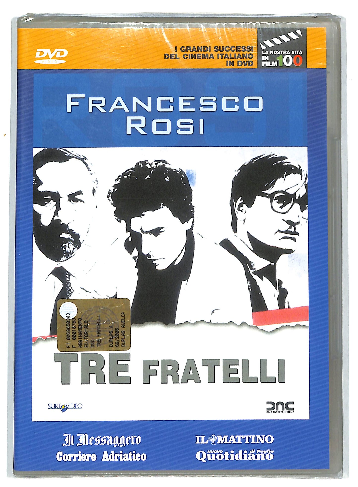 EBOND Tre Fratelli Di Francesco Rosi EDITORIALE DVD D728343