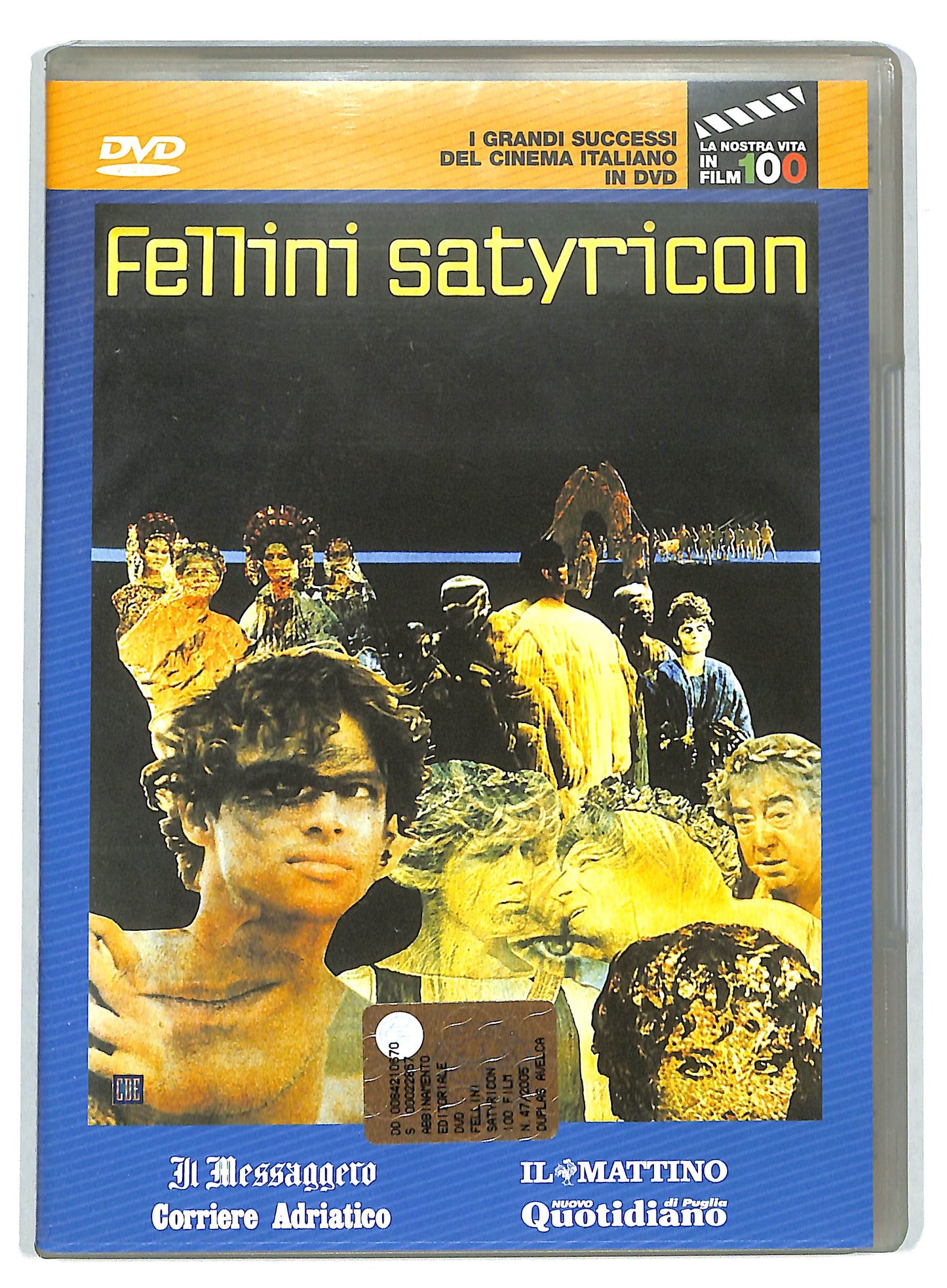 EBOND Fellini Satyricon - federico fellini EDITORIALE DVD D728404