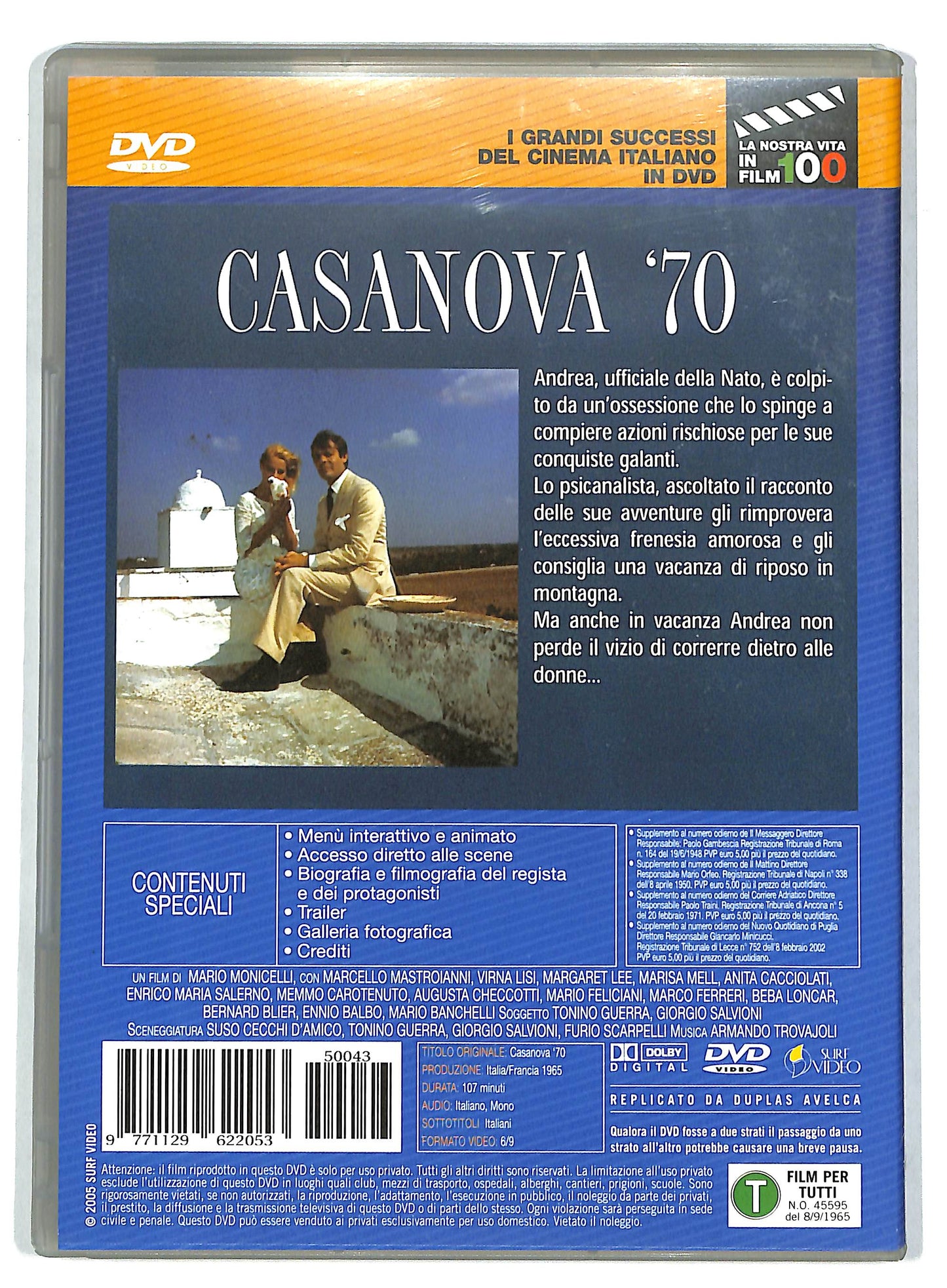 EBOND Casanova '70 - volume 43 EDITORIALE DVD D728422