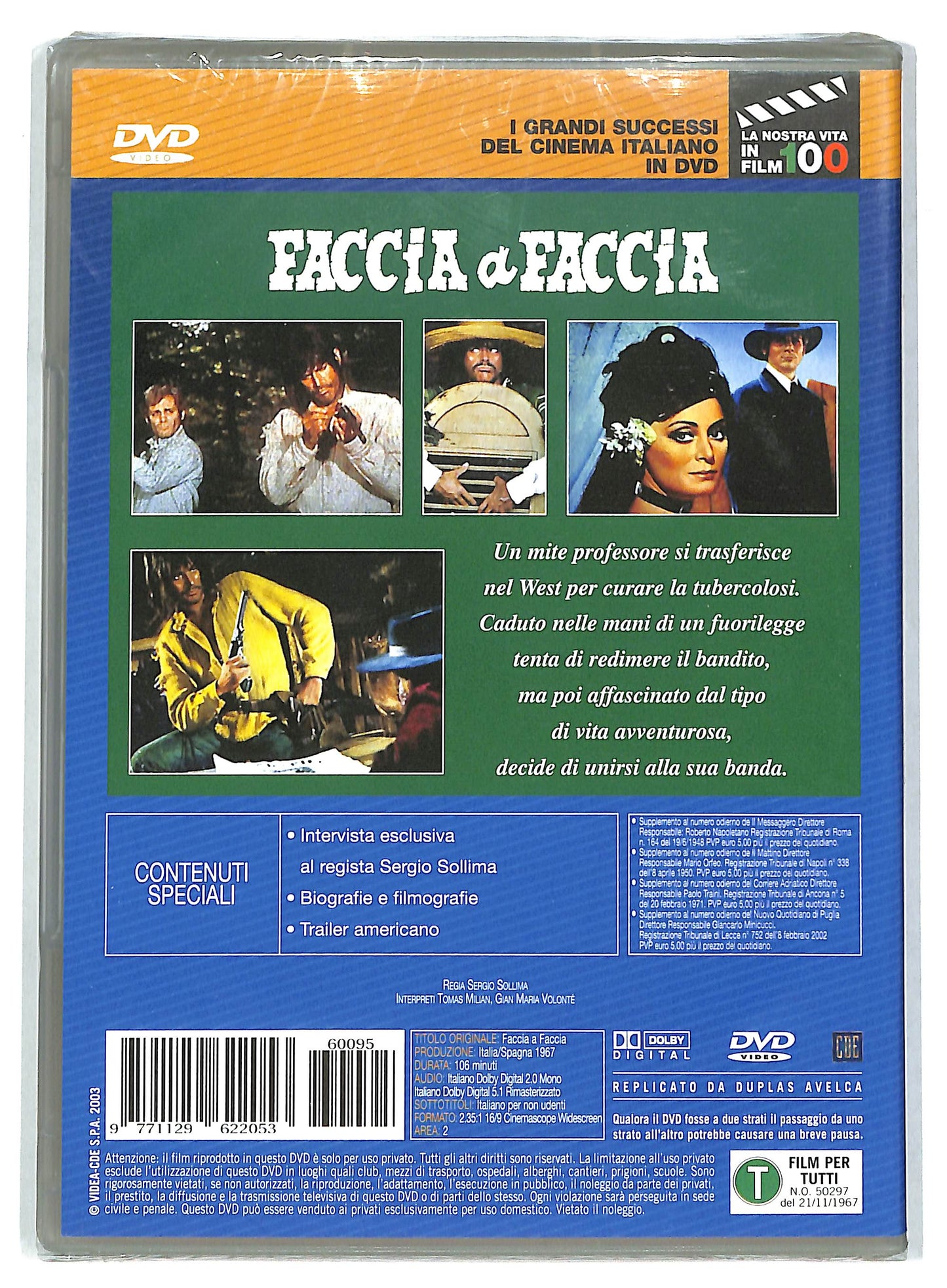 EBOND Faccia A Faccia DVD  Editoriale EDITORIALE D728427