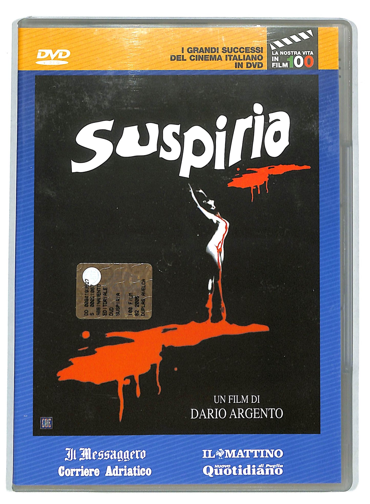 EBOND Successi del cinema italiano - Suspiria vol.82 EDITORIALE  DVD D728432