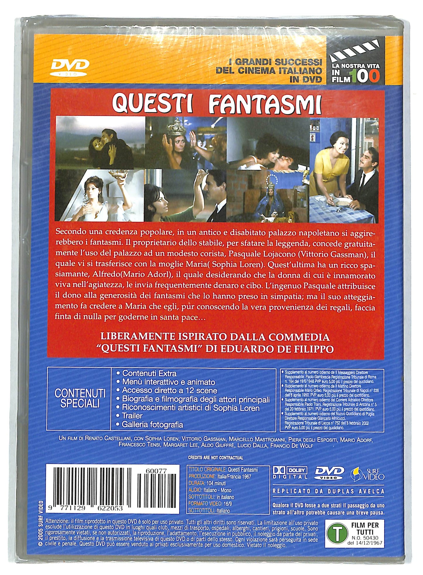 EBOND Questi Fantasmi DVD EDITORIALE D728441
