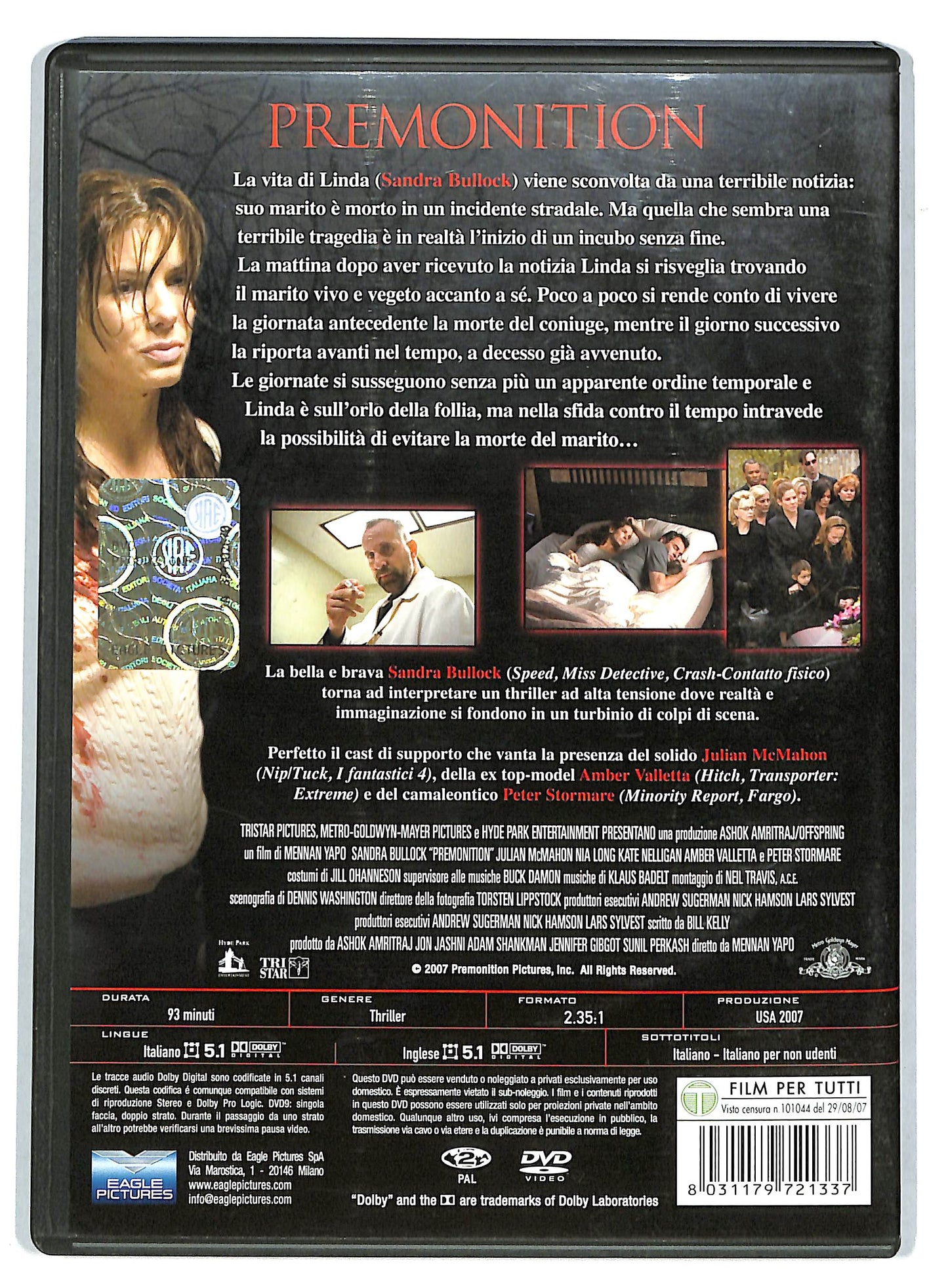 EBOND Premonition DVD D728614