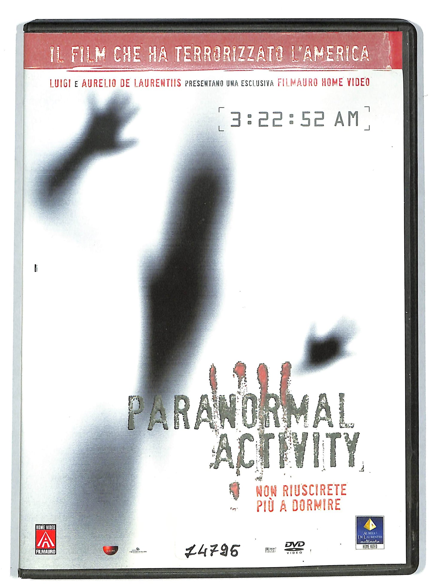 EBOND Paranormal Activity NOLEGGIO DVD D728624