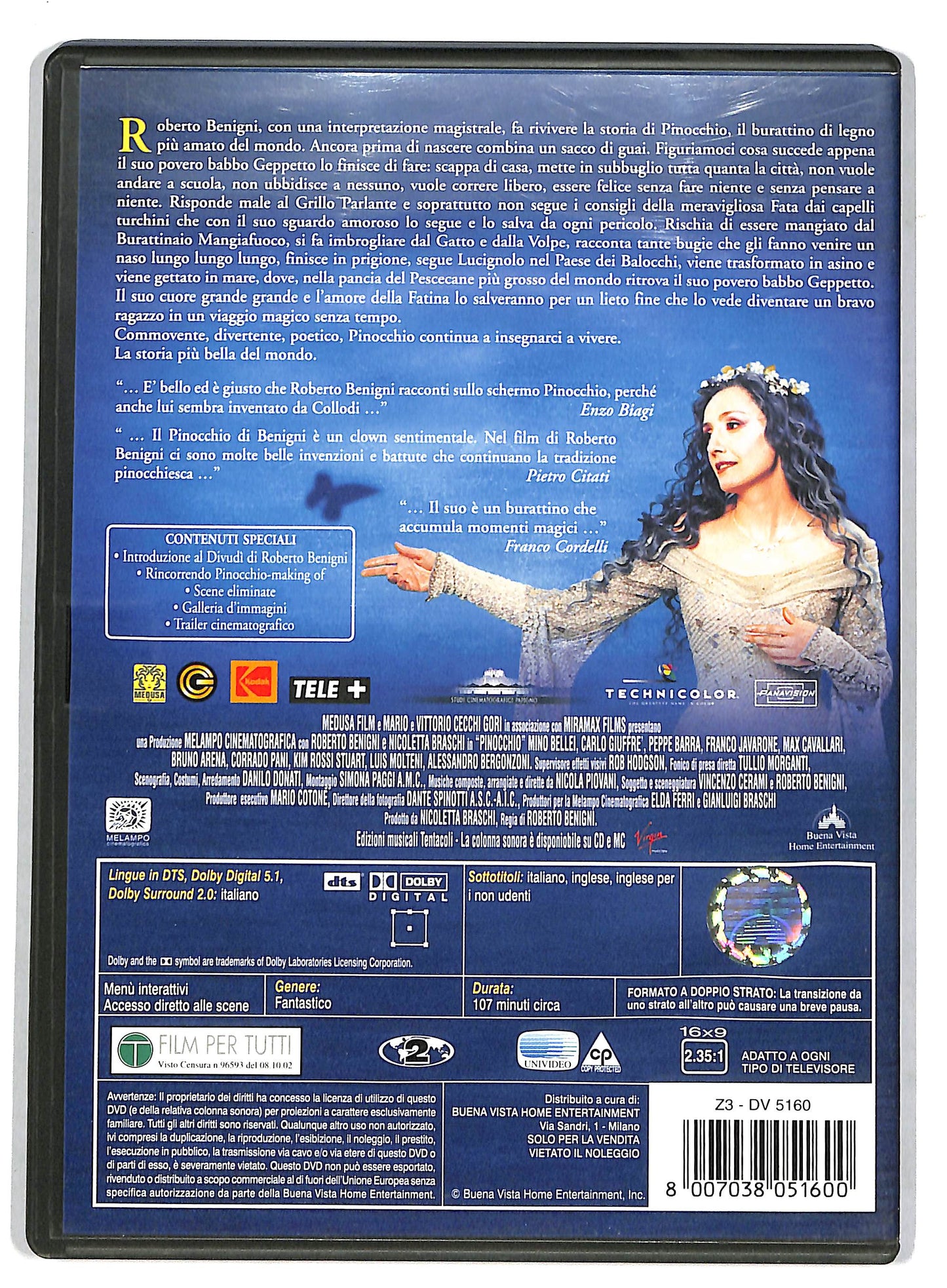 EBOND Pinocchio  DVD D728747