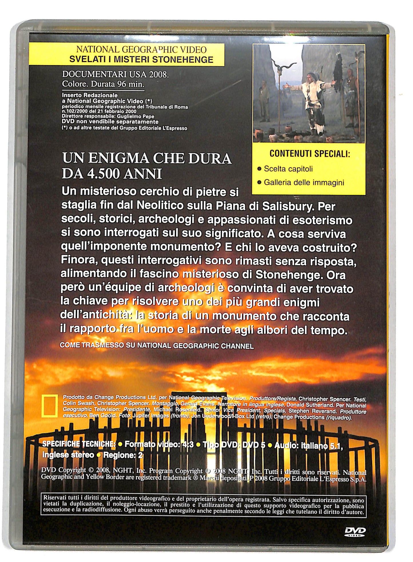 EBOND Svelati i Misteri Stonehenge - National Geographic Vol.66 DVD D728903
