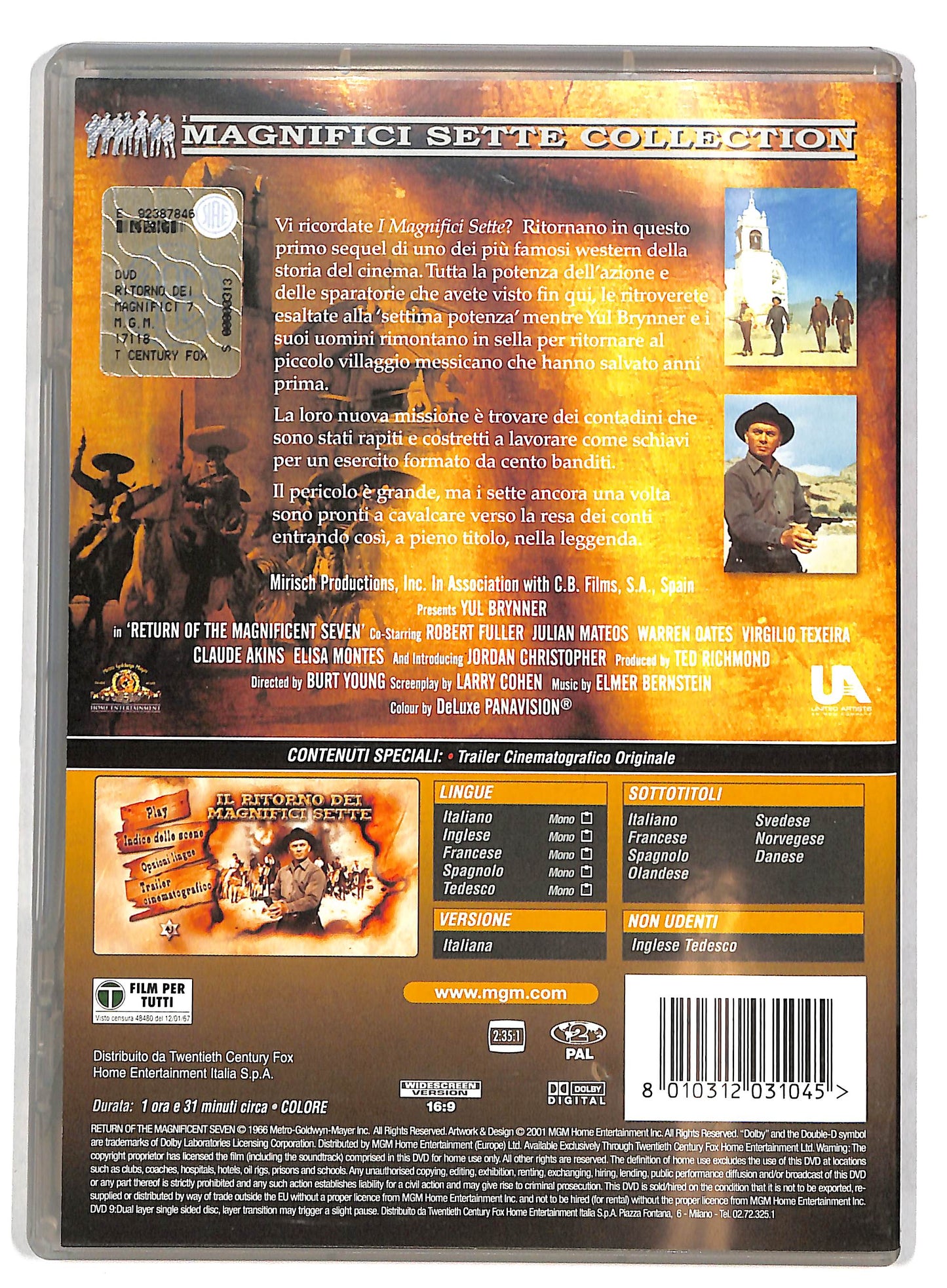 EBOND Il ritorno dei magnifici sette DVD D728922