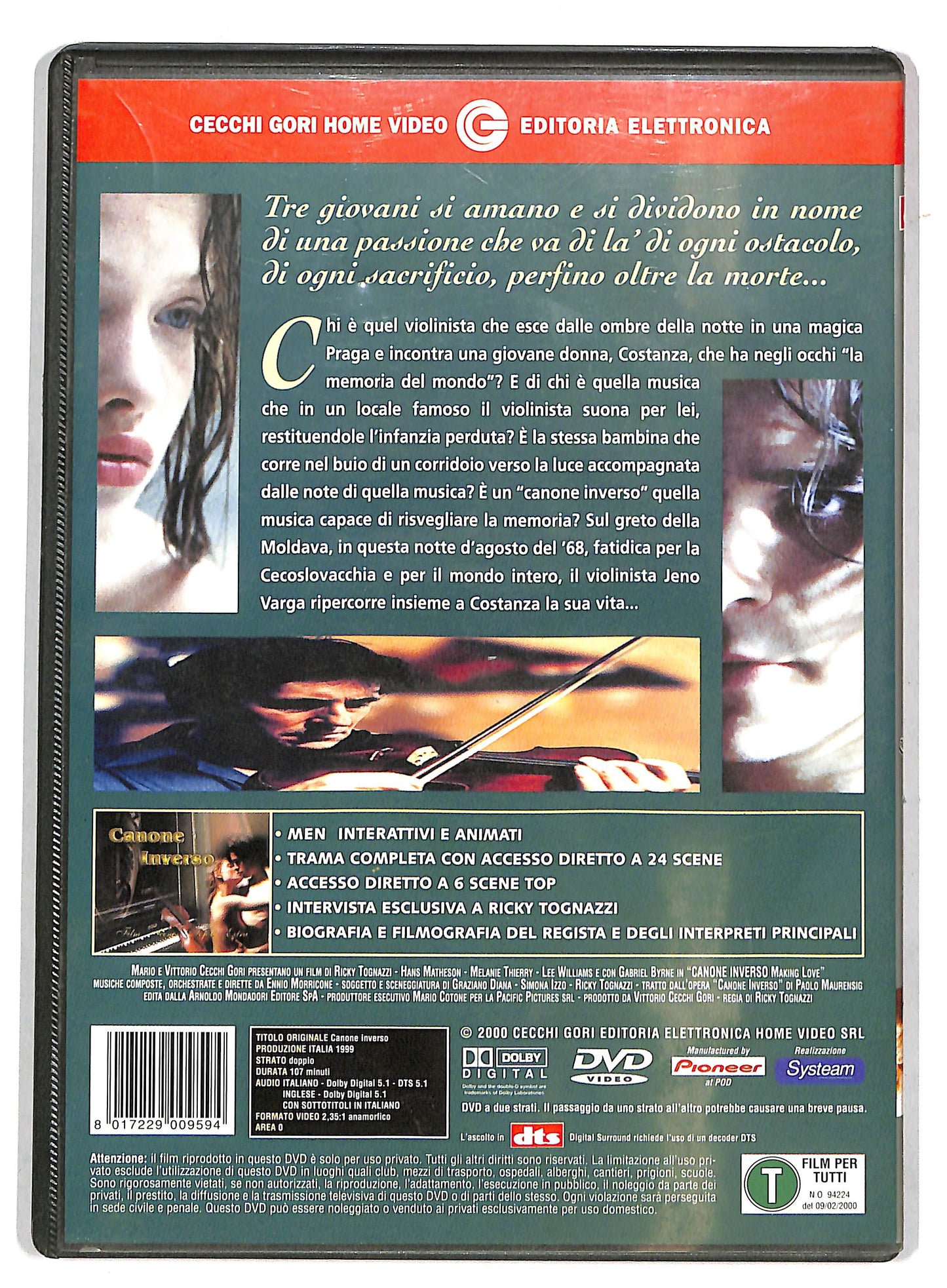 EBOND Canone inverso - Making love DVD D728928