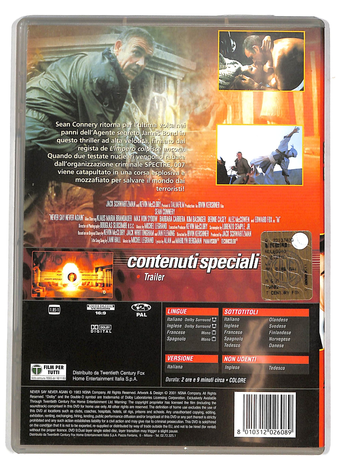 EBOND Mai dire mai DVD D728935