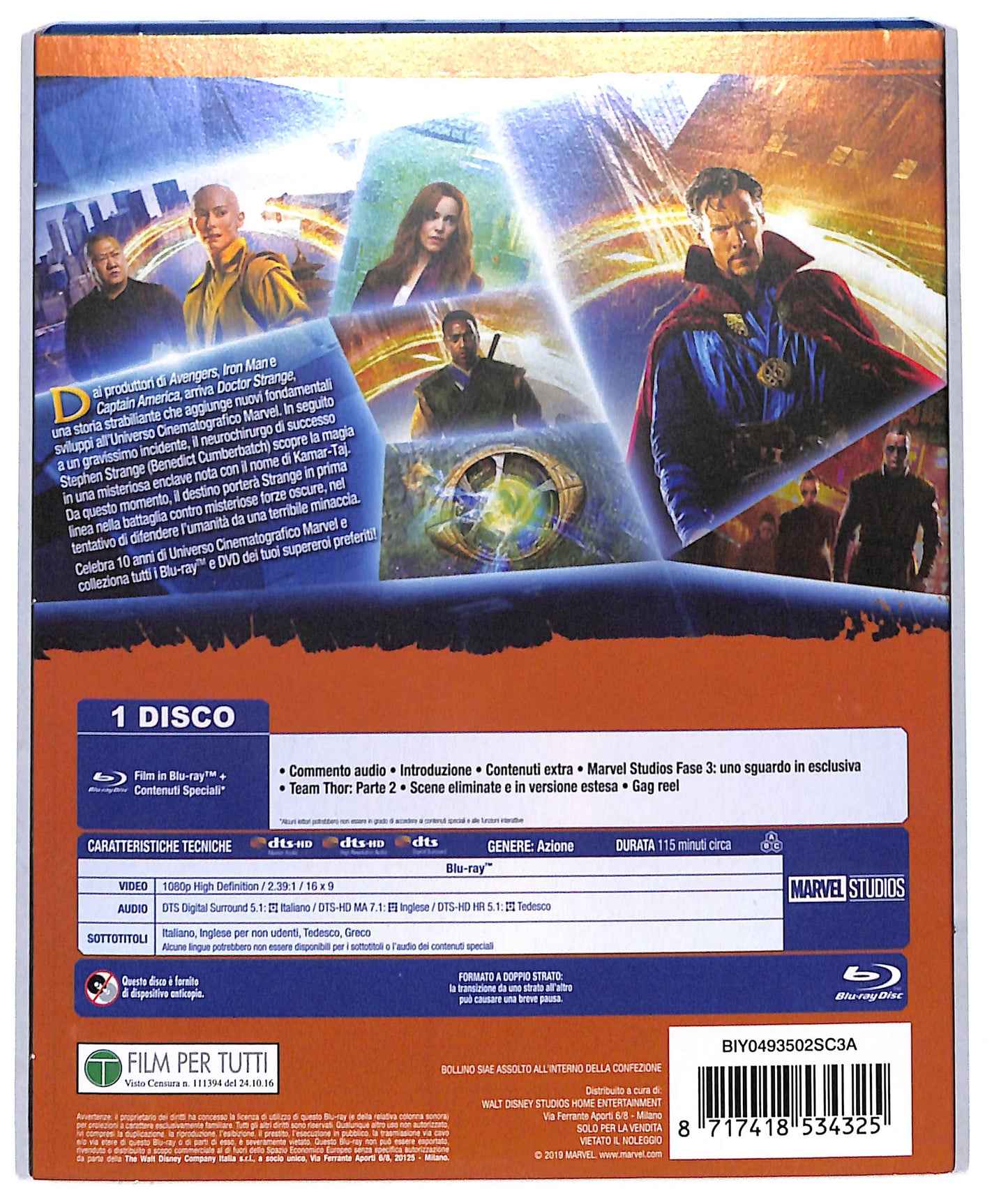 EBOND Doctor Strange BLURAY D729102
