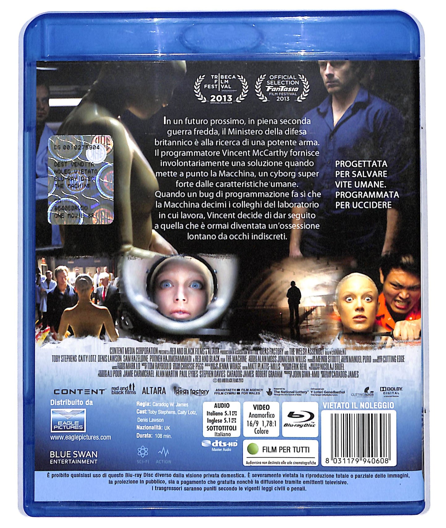 EBOND The Machine BLURAY D729122