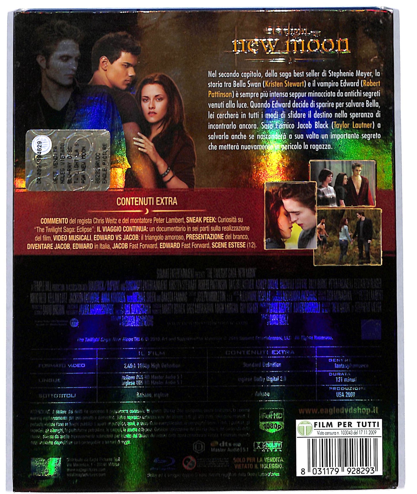 EBOND New Moon - The Twilight Saga (Special Edition)  BLURAY D729131