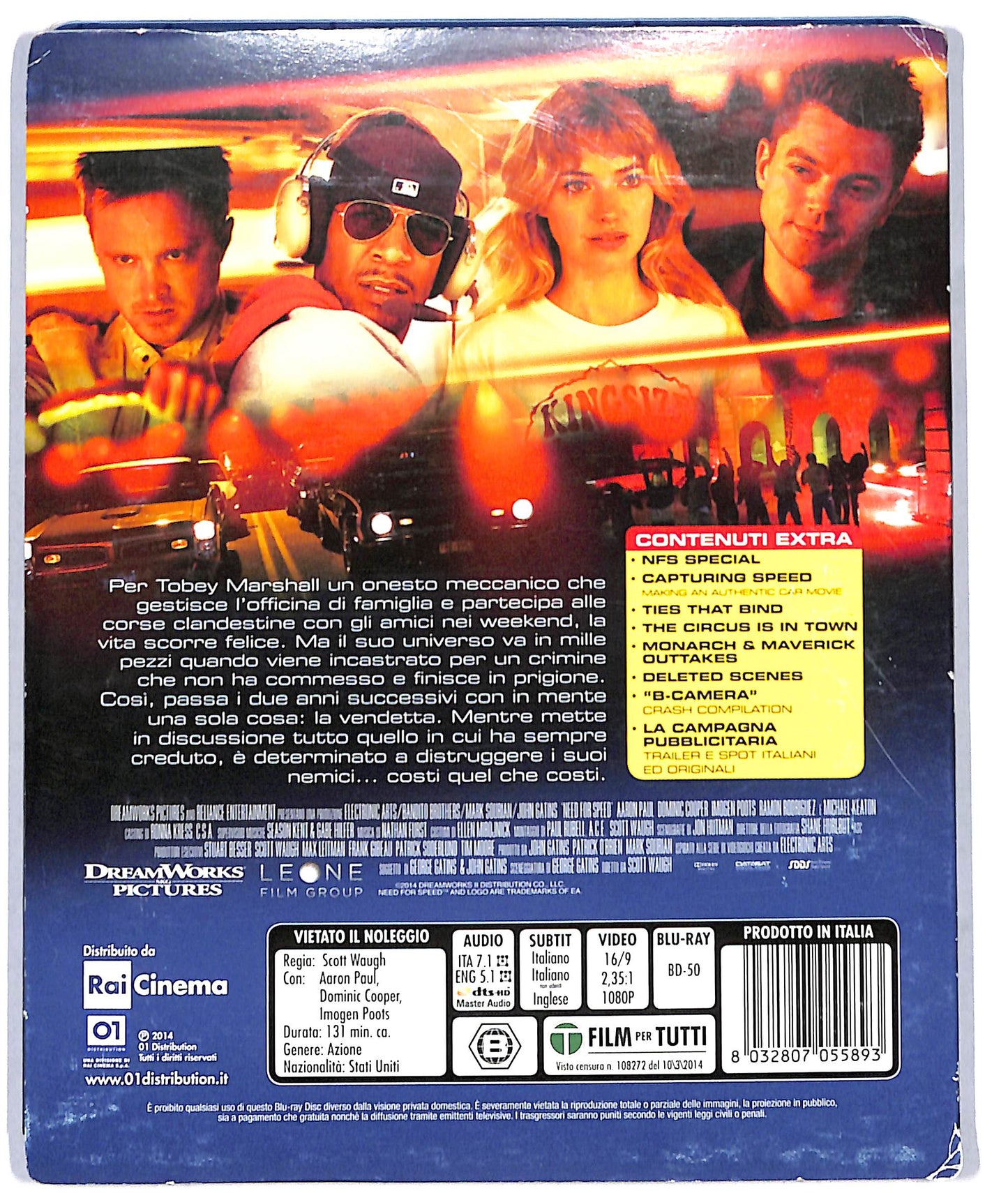 EBOND Need for Speed BLURAY D729178