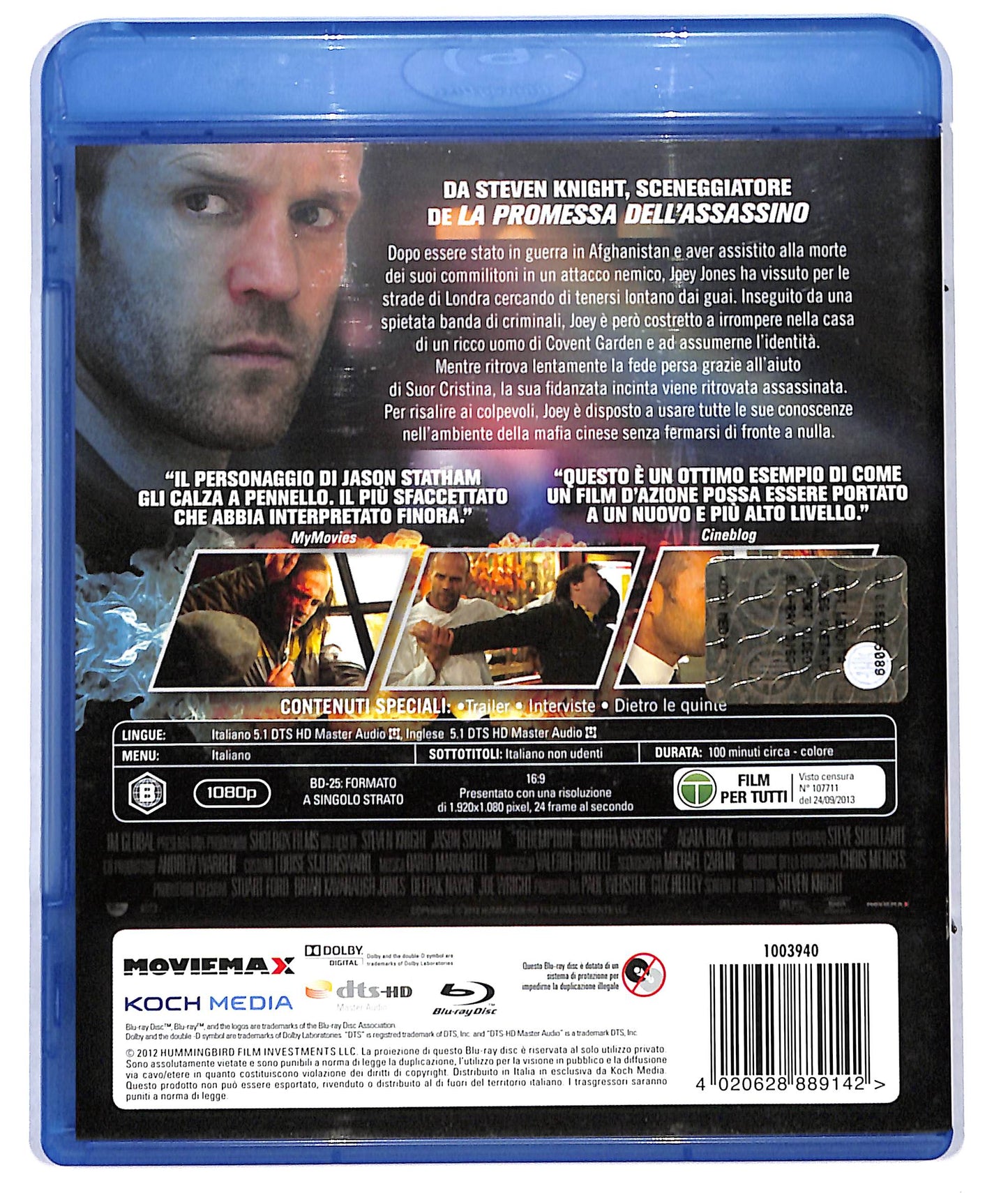 EBOND Redemption - Identita' Nascoste BLURAY D729237