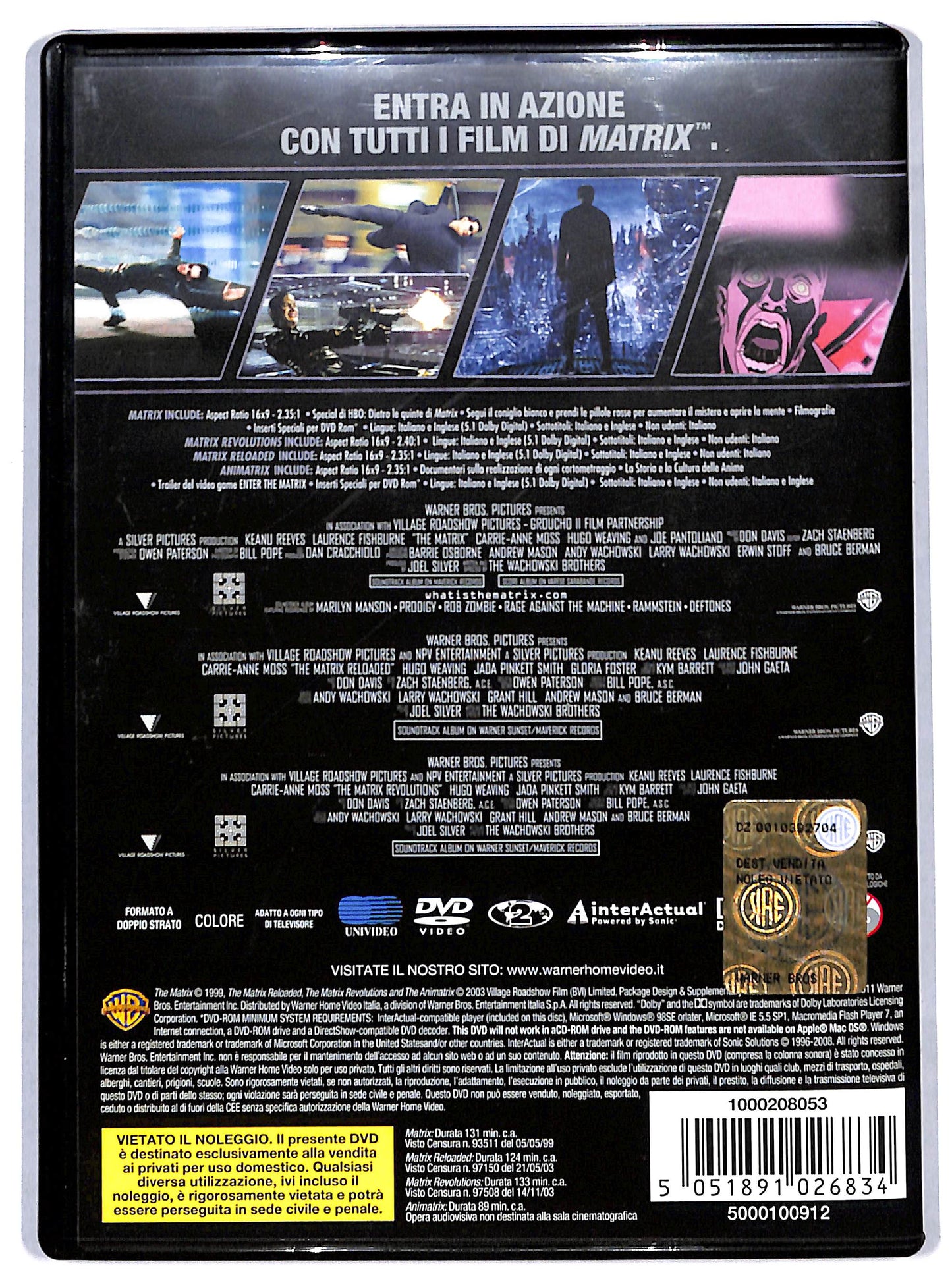 EBOND Matrix Collection DVD D729330