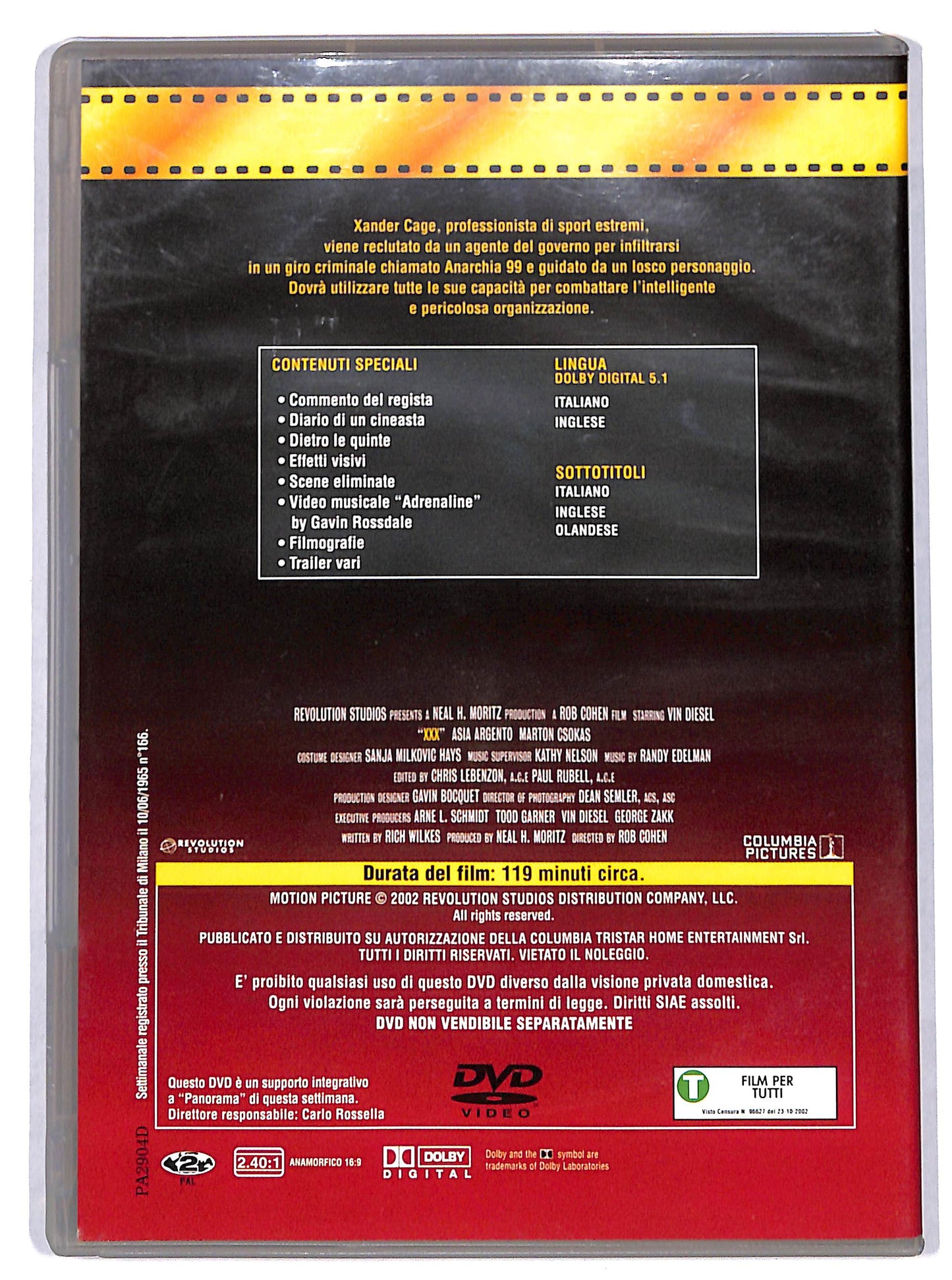 EBOND XXX EDITORIALE DVD D729440