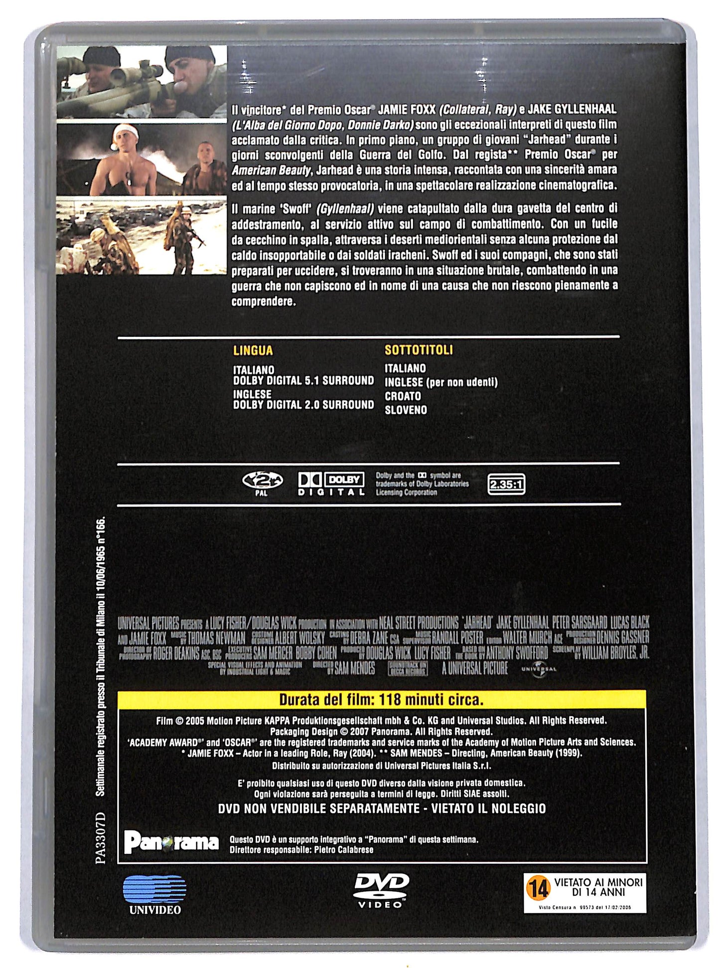 EBOND Jarhead EDITORIALE DVD D729560