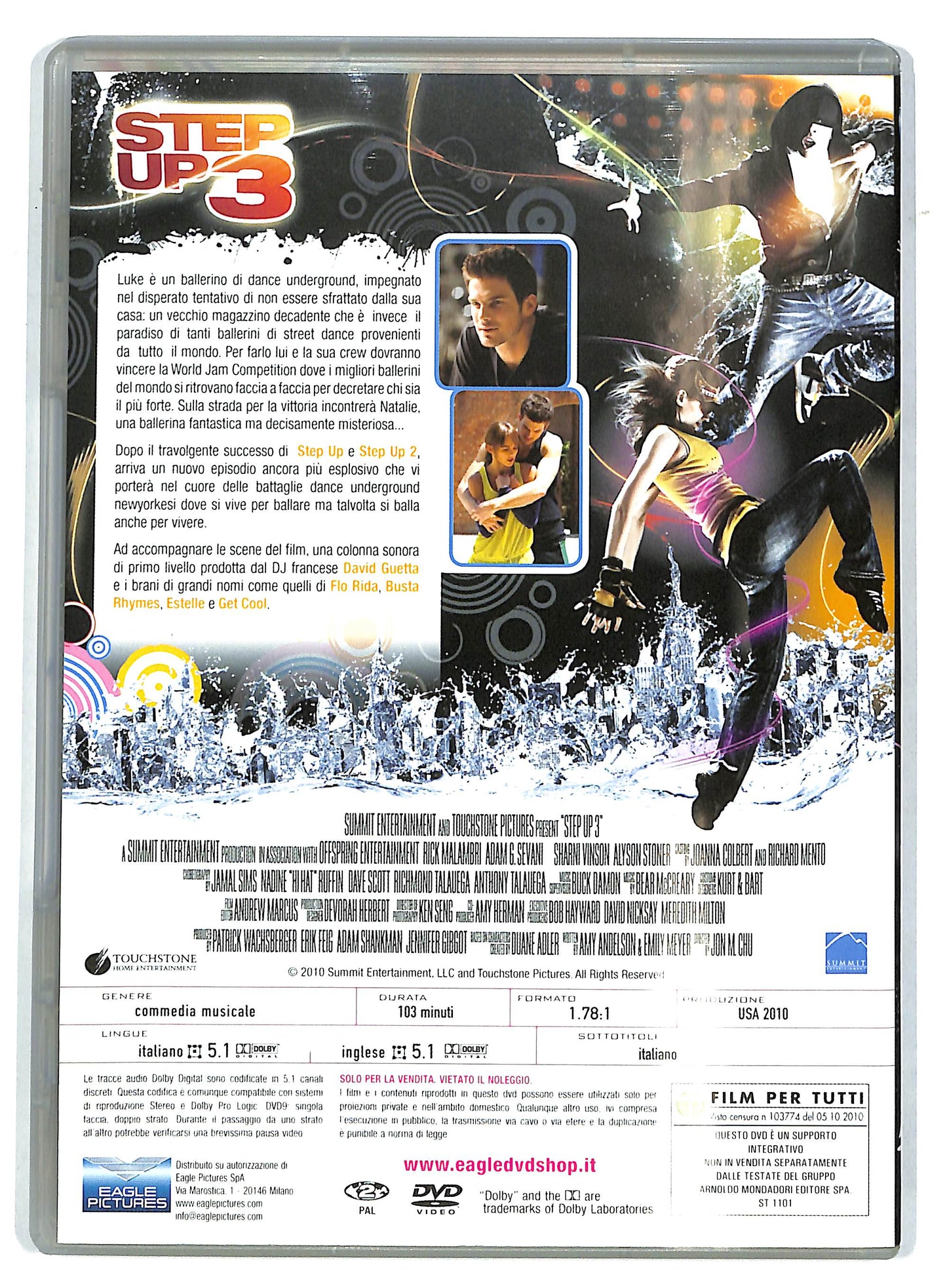 EBOND Step up 3 EDITORIALE DVD D729703