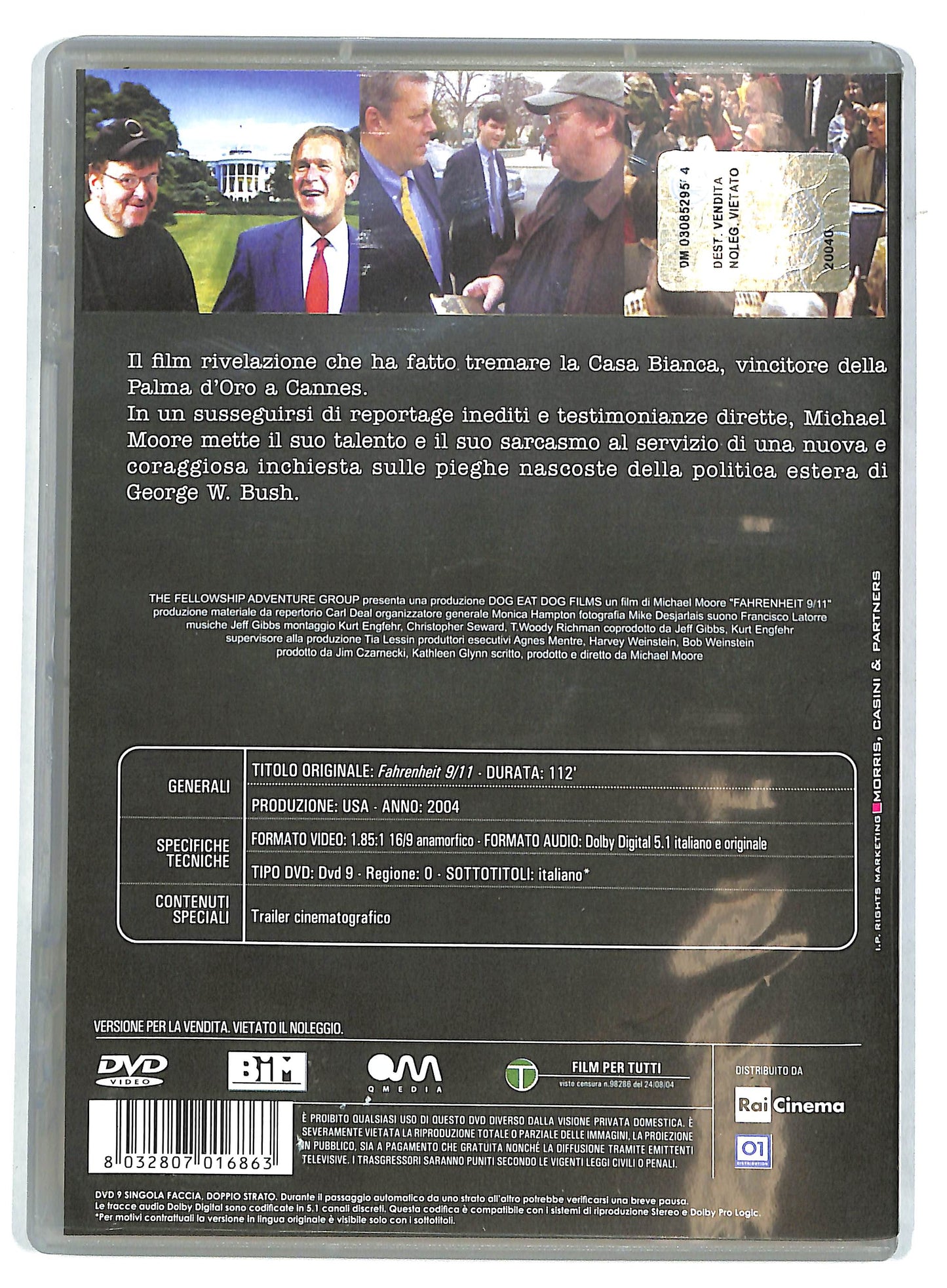 EBOND Fahrenheit 9/11  DVD D729713