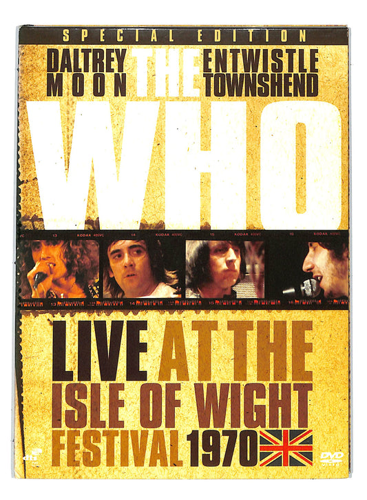 EBOND The Who - Live At The Isle Of Wight Festival, 1970 DVD music video & concert New D729830