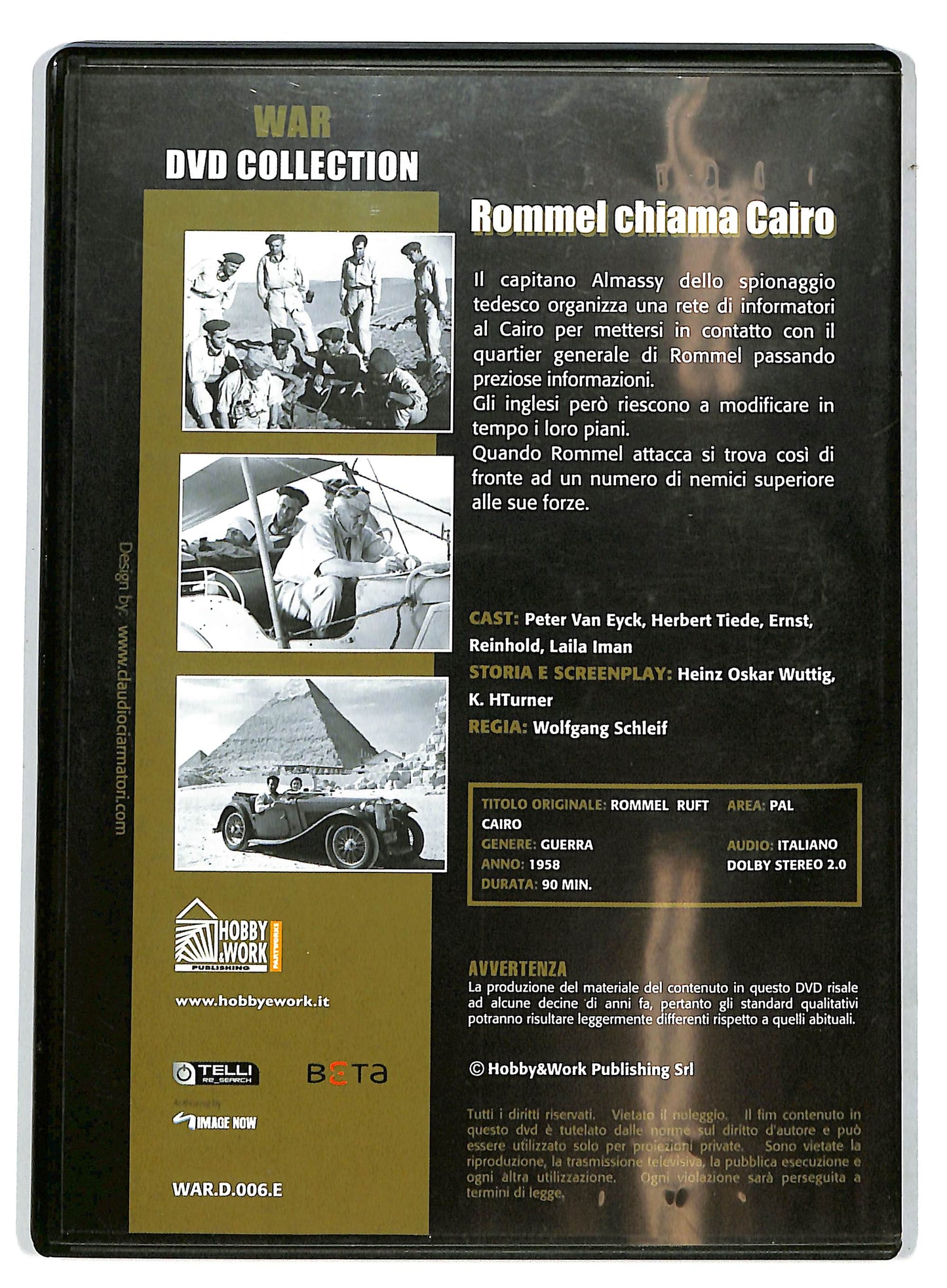 EBOND Rommel chiama Cairo  EDITORIALE DVD D729944