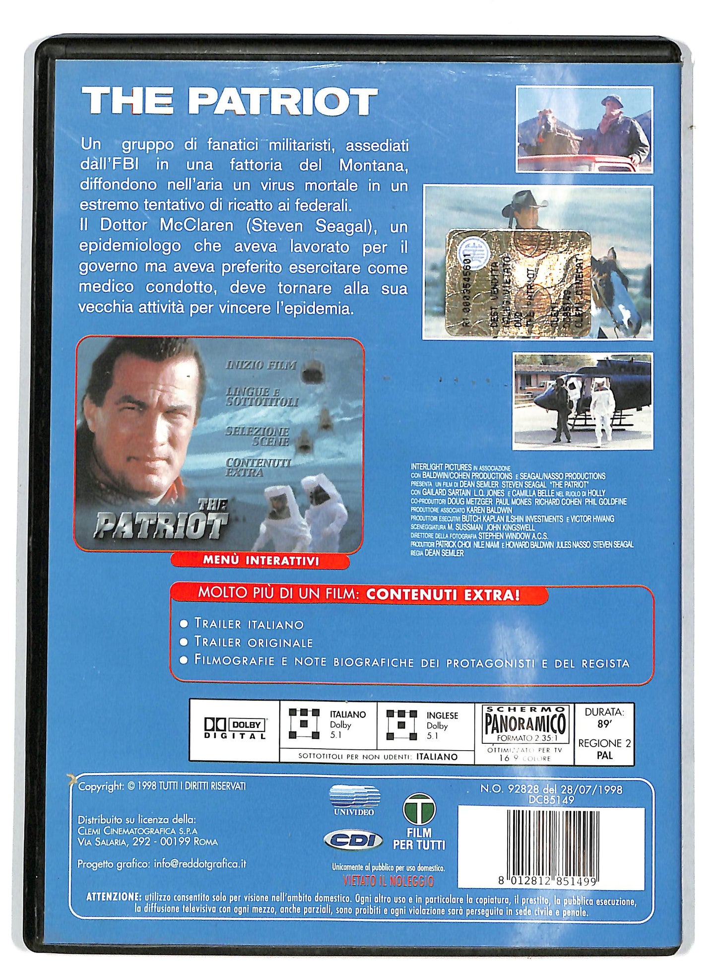 EBOND The Patriot DVD D729949