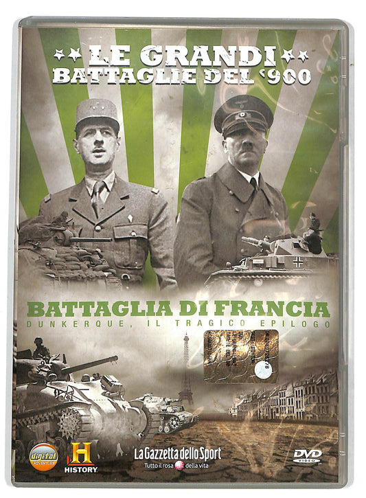 EBOND Le grandi battaglie del '900. Battaglia di Francia  EDITORIALE DVD D730001