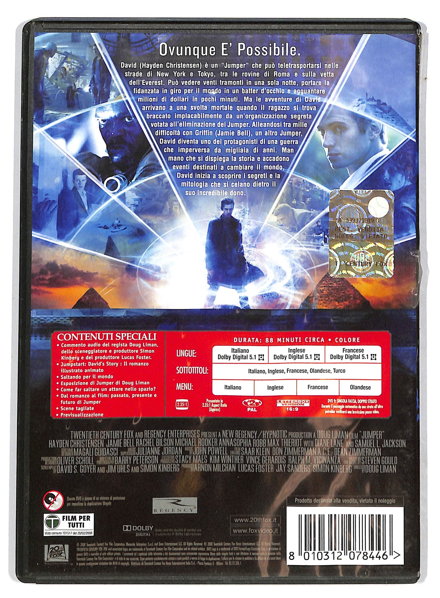 EBOND Jumper - Senza confini  DVD D730031