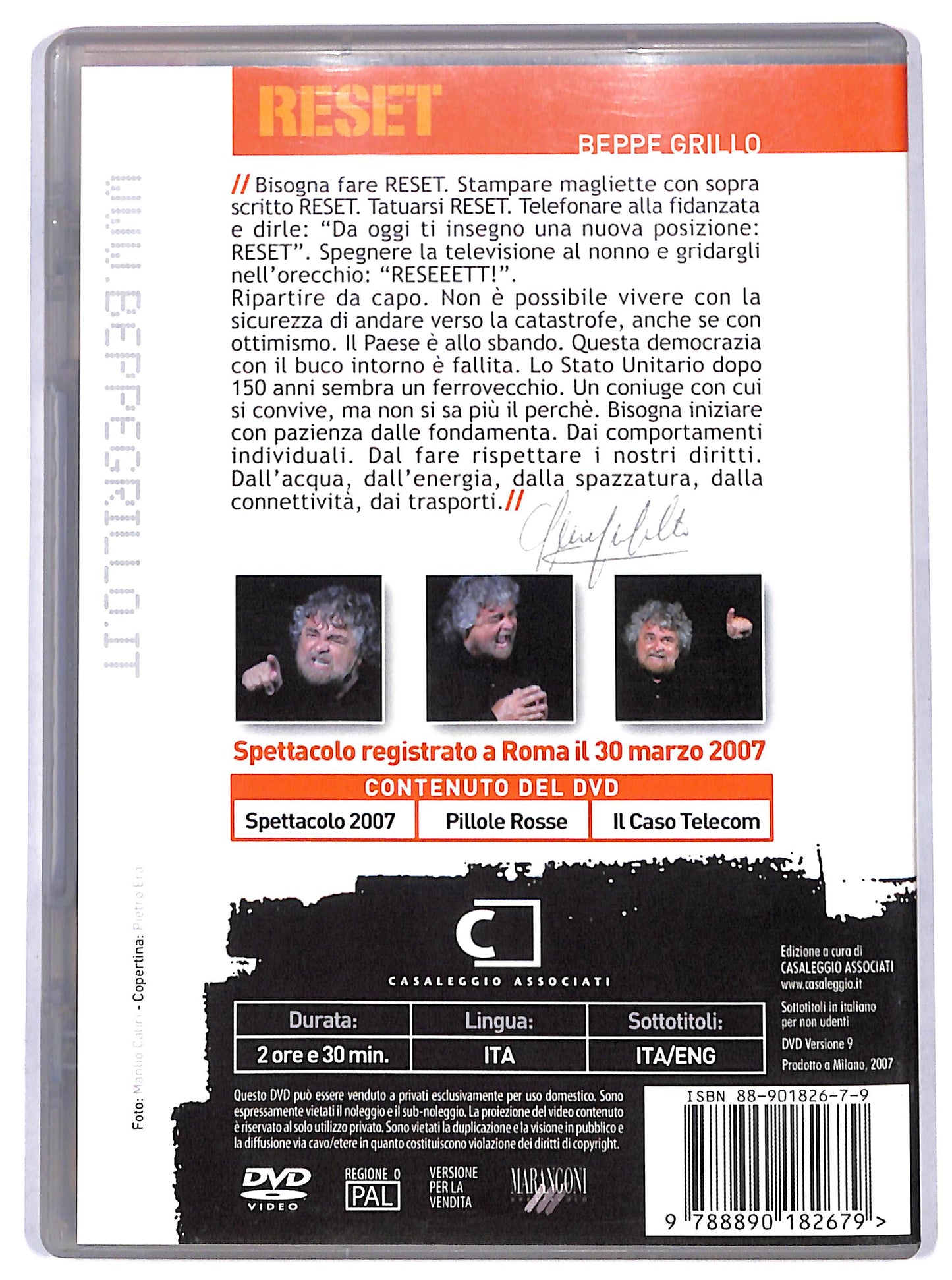 EBOND reset DVD D730224