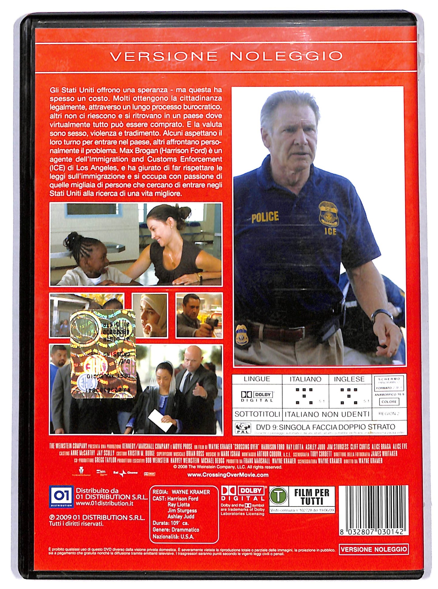 EBOND Crossing Over Noleggio DVD NOLEGGIO D730229