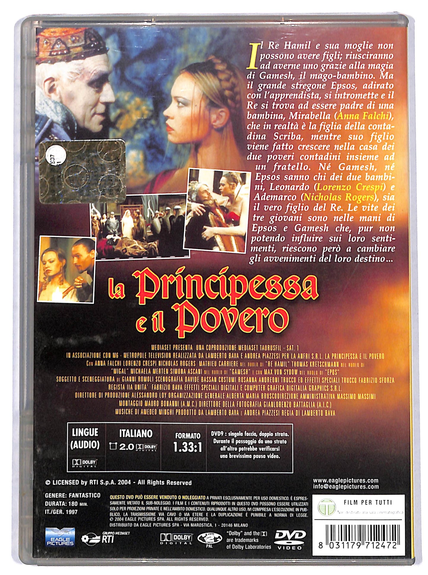 EBOND La principessa e il povero DVD D730258