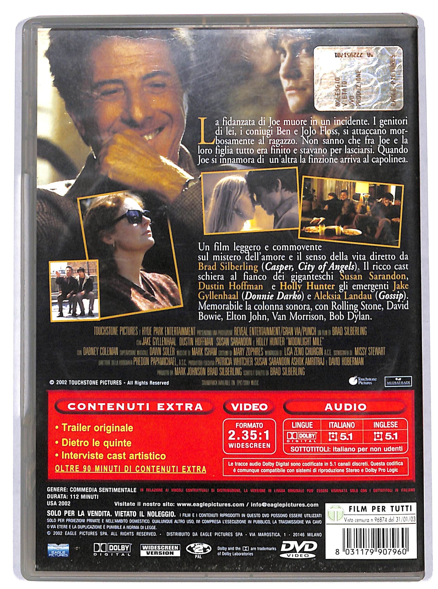 EBOND moonlight mile - voglia di ricominciare DVD D730259