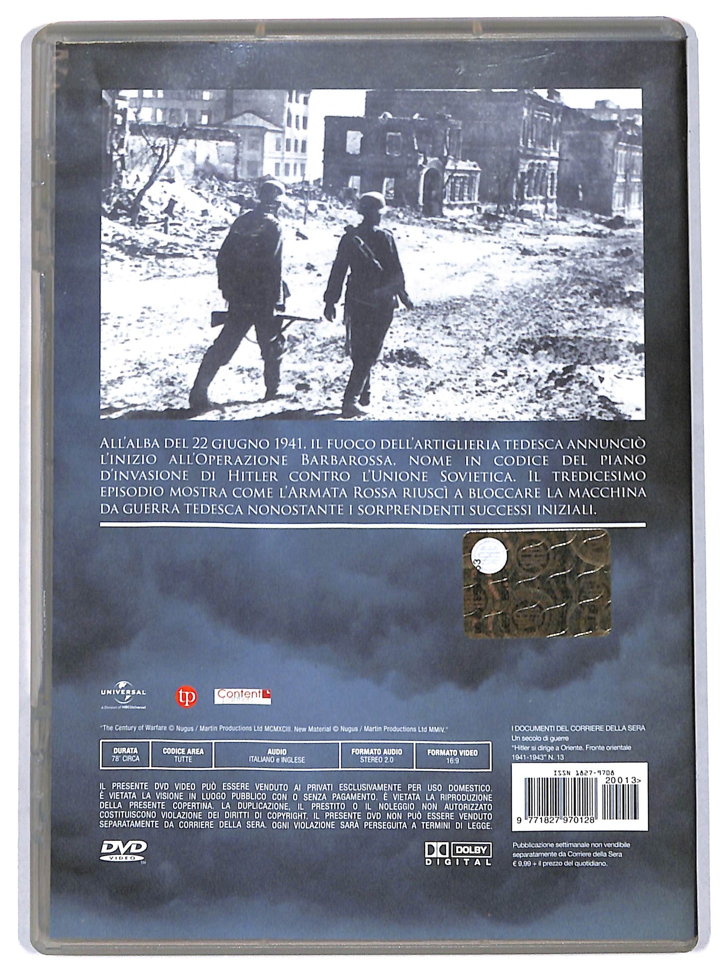 EBOND Hitler si dirige a oriente vol.13  EDITORIALE  DVD D730529