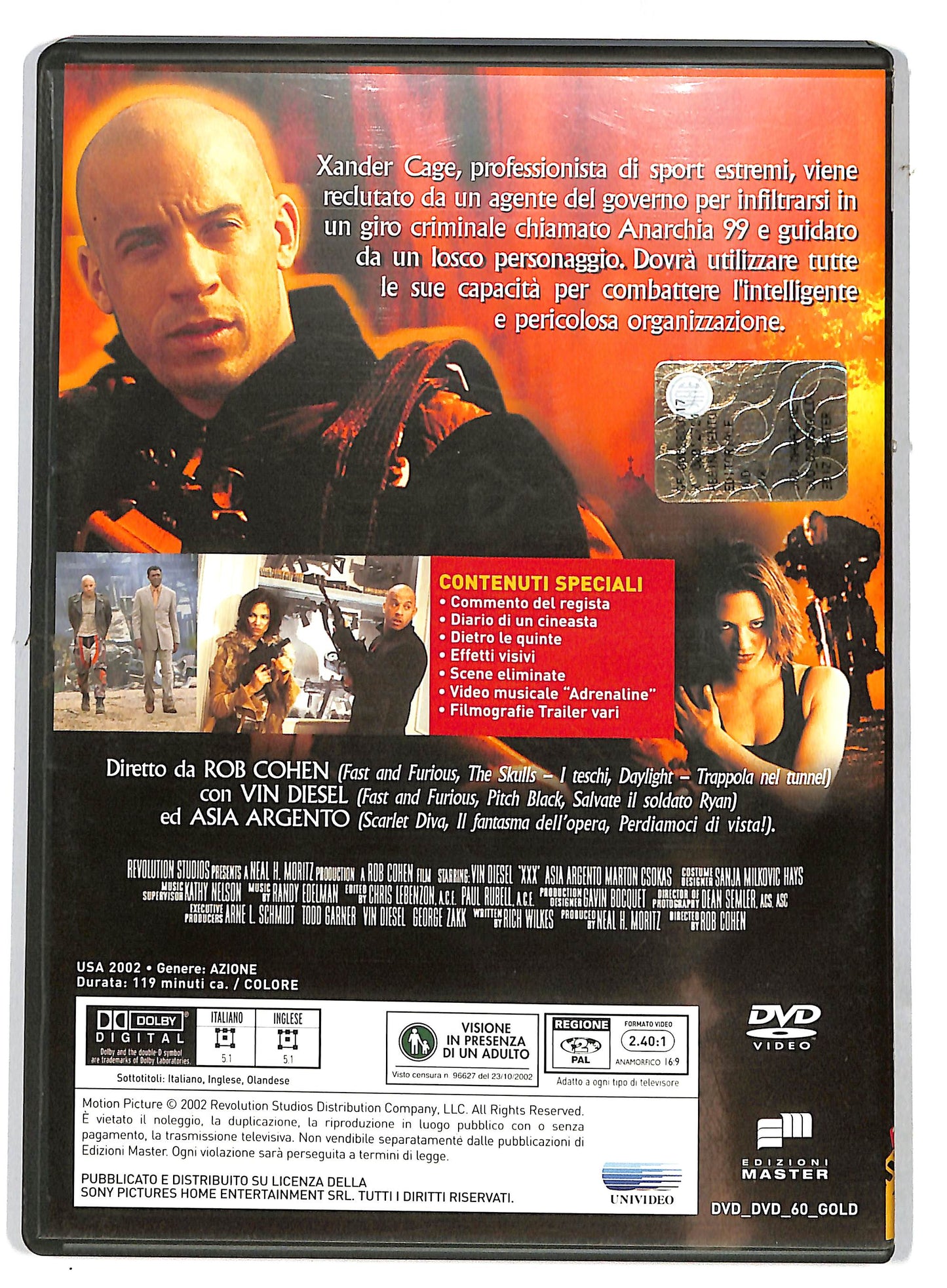 EBOND xXx DVD EDITORIALE D730630
