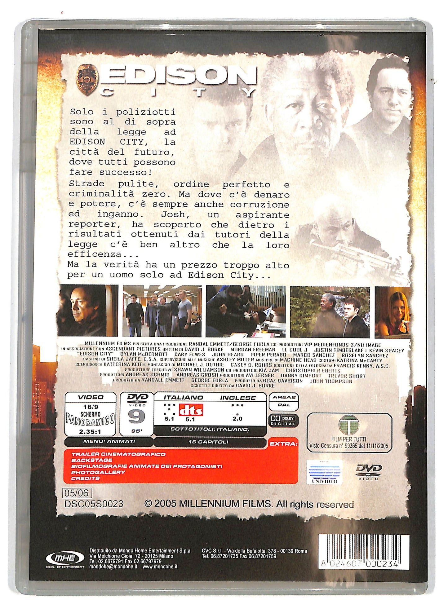 EBOND Edison City   DVD D730718