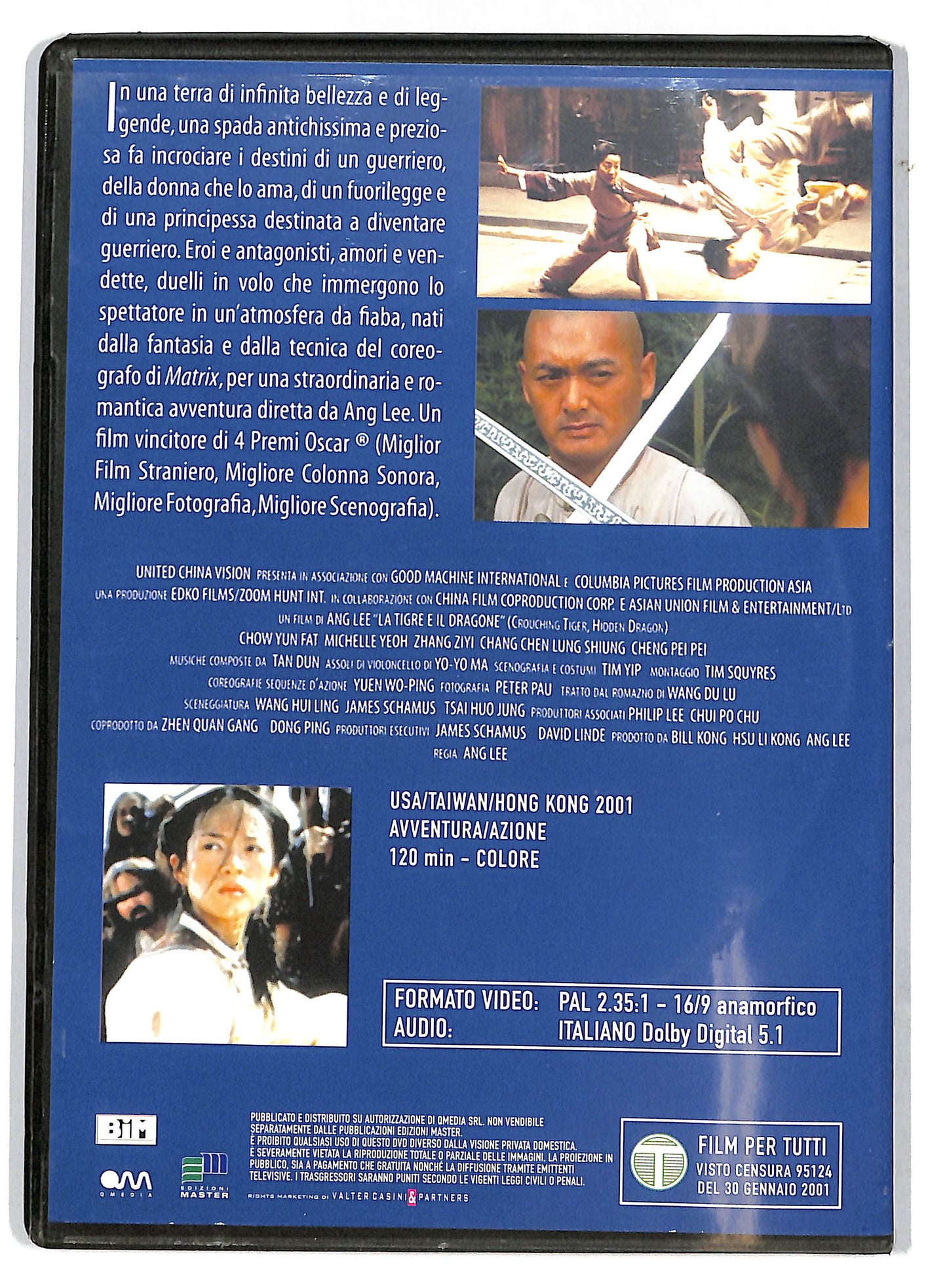 EBOND La tigre e il dragone  EDITORIALE DVD D730748