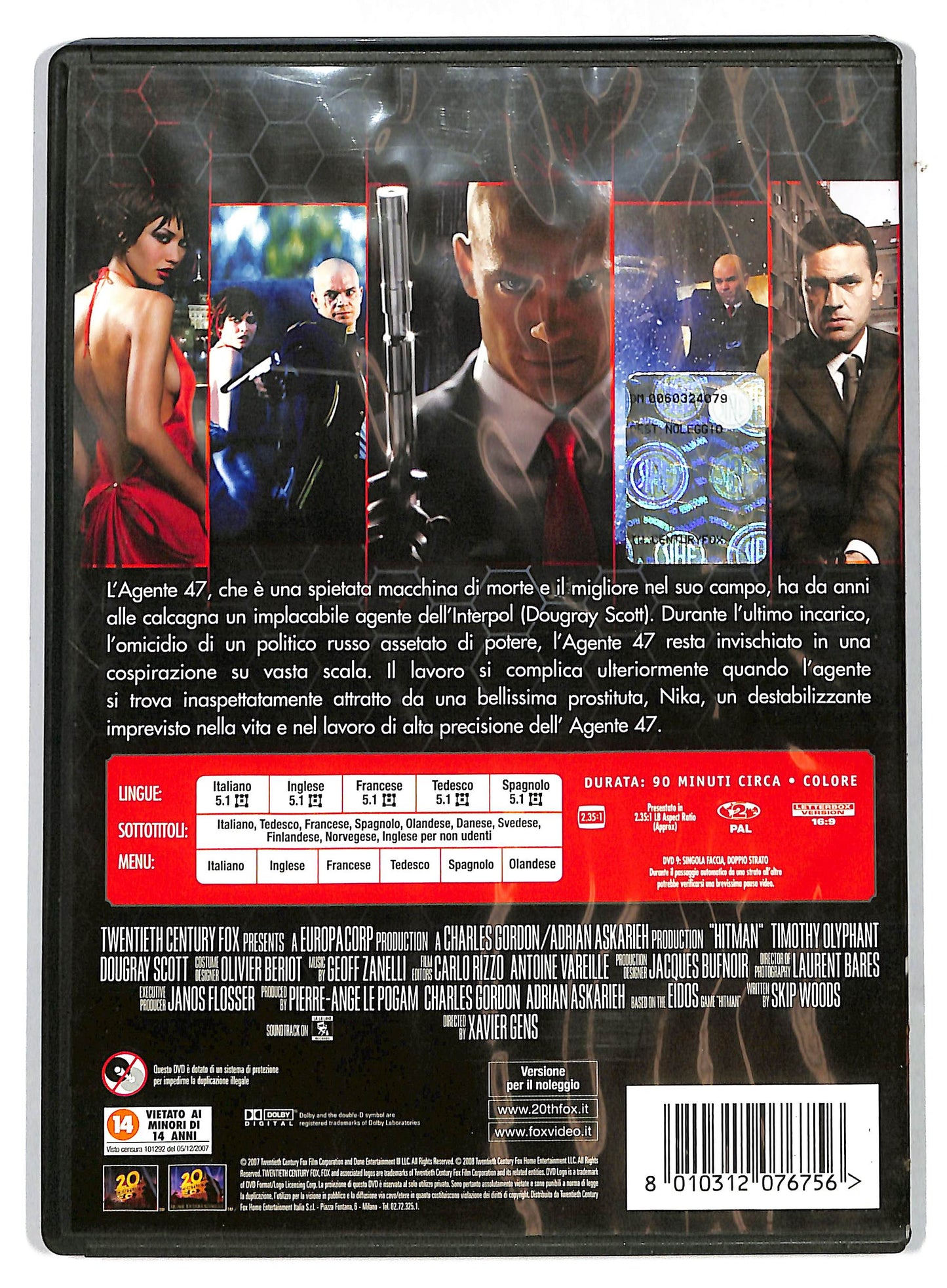 EBOND Hitman - L'assassino NOLEGGIO DVD D730749
