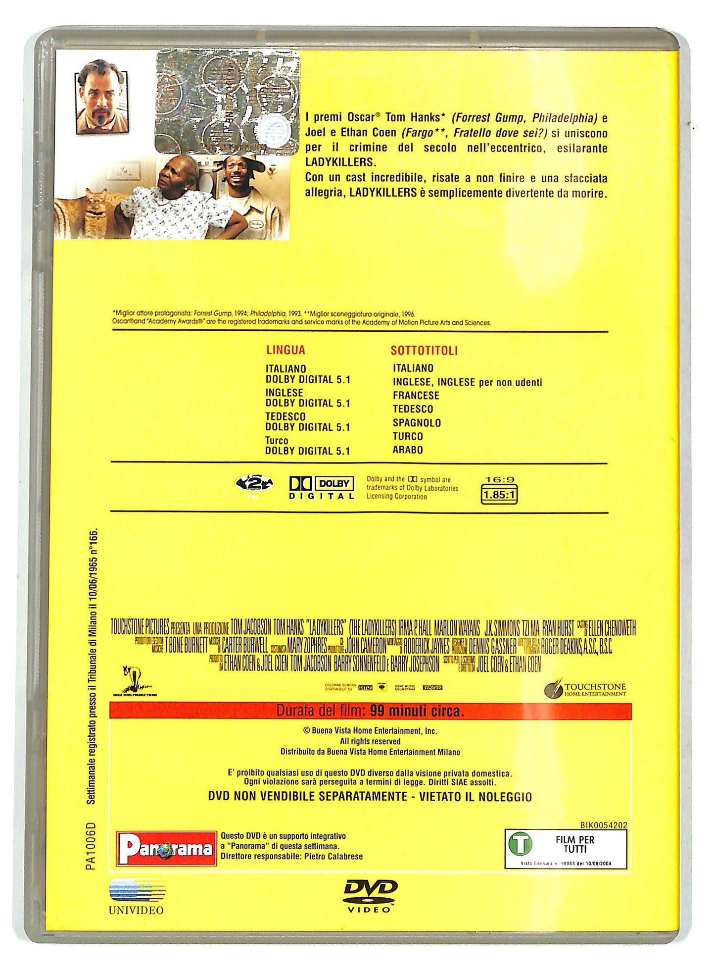 EBOND Ladykillers  EDITORIALE DVD D730840