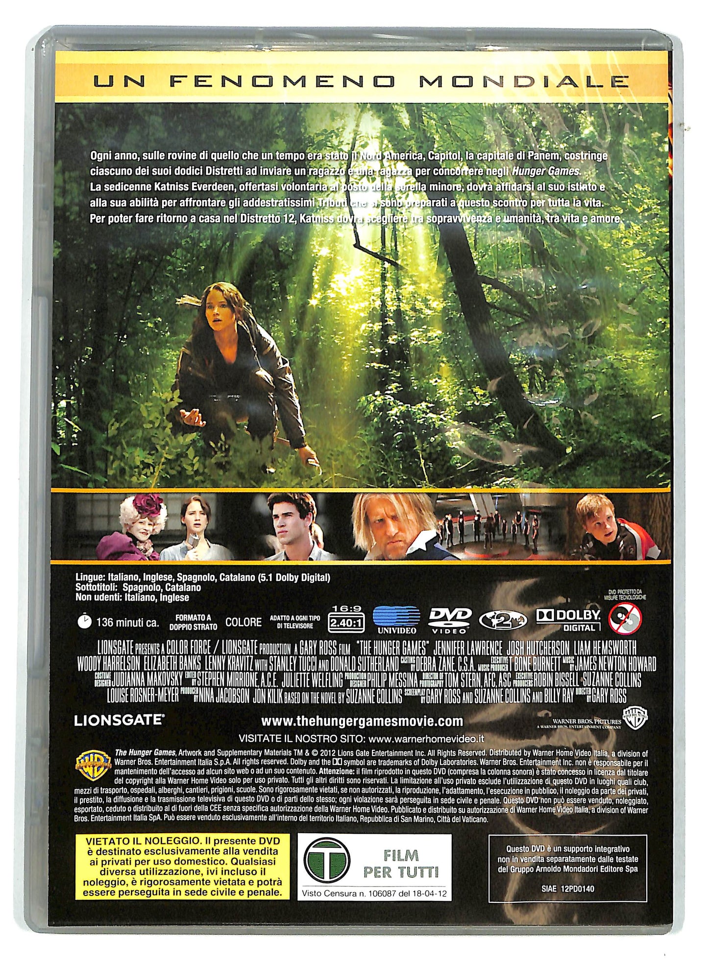 EBOND Hunger Games EDITORIALE DVD D730853