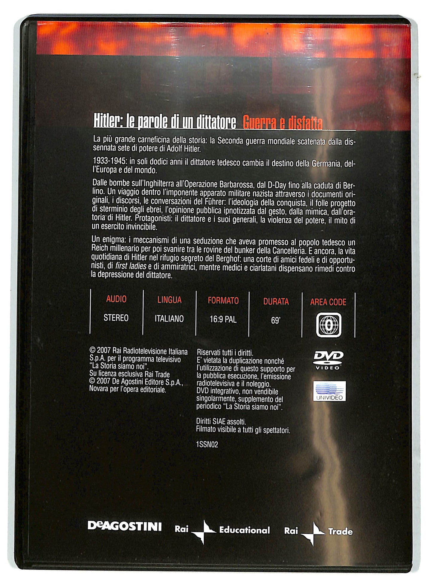 EBOND Hitler: le parole di un dittatore - Guerra e  EDITORIALE DVD D730934