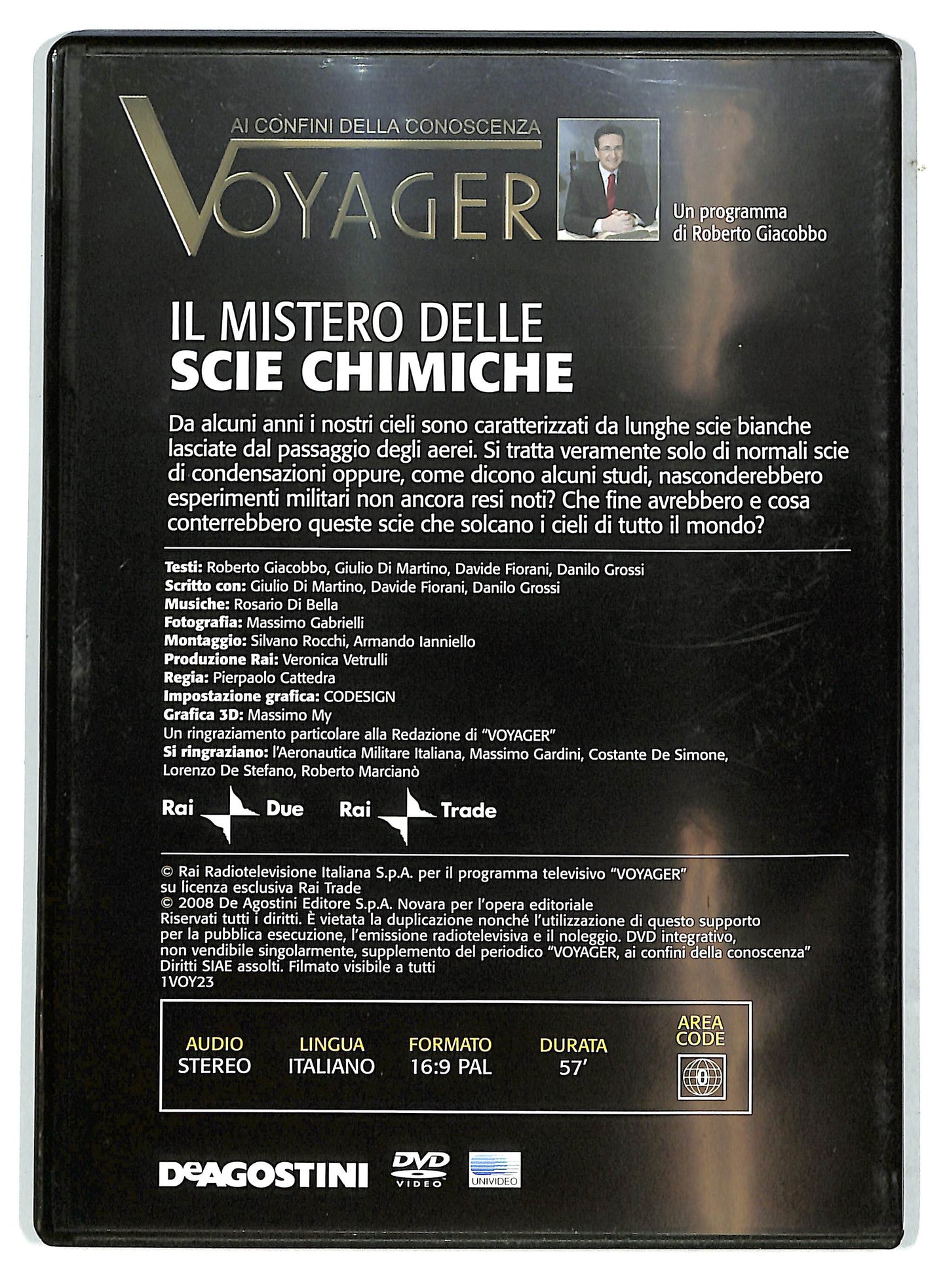 EBOND Voyager Volume 23 - Il mistero delle scie chimiche  ( no Booklet) EDITORIALE DVD D730963