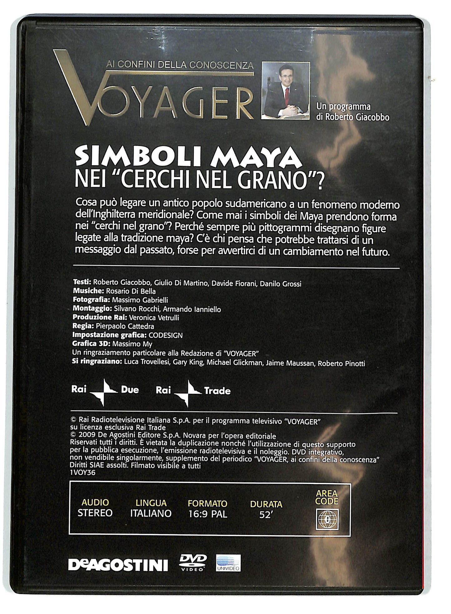 EBOND Voyager Volume 36 - Simboli Maya - Nei Cerchi nel Grano EDITORIALE DVD D731014