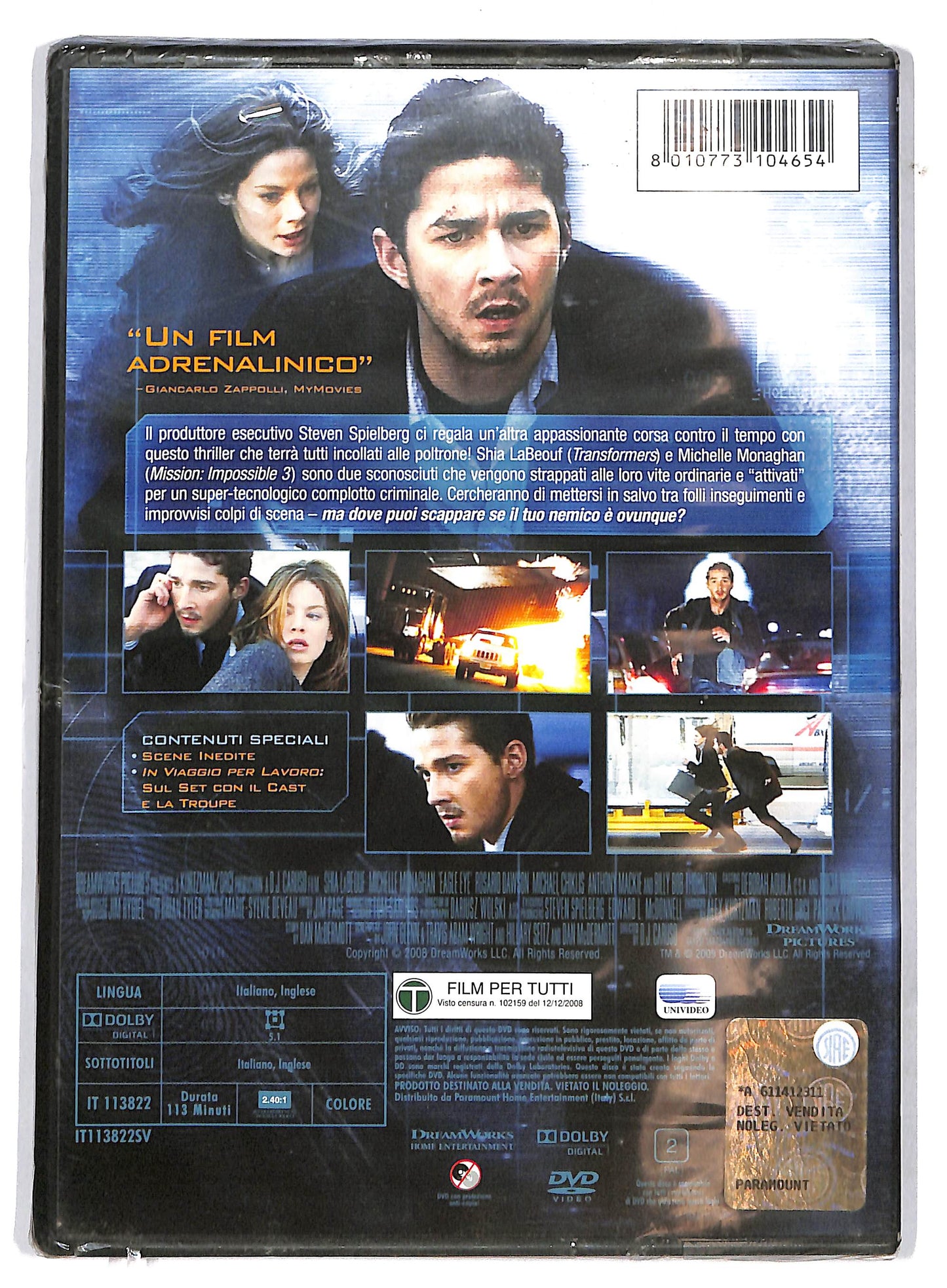 EBOND Eagle Eye DVD D731053