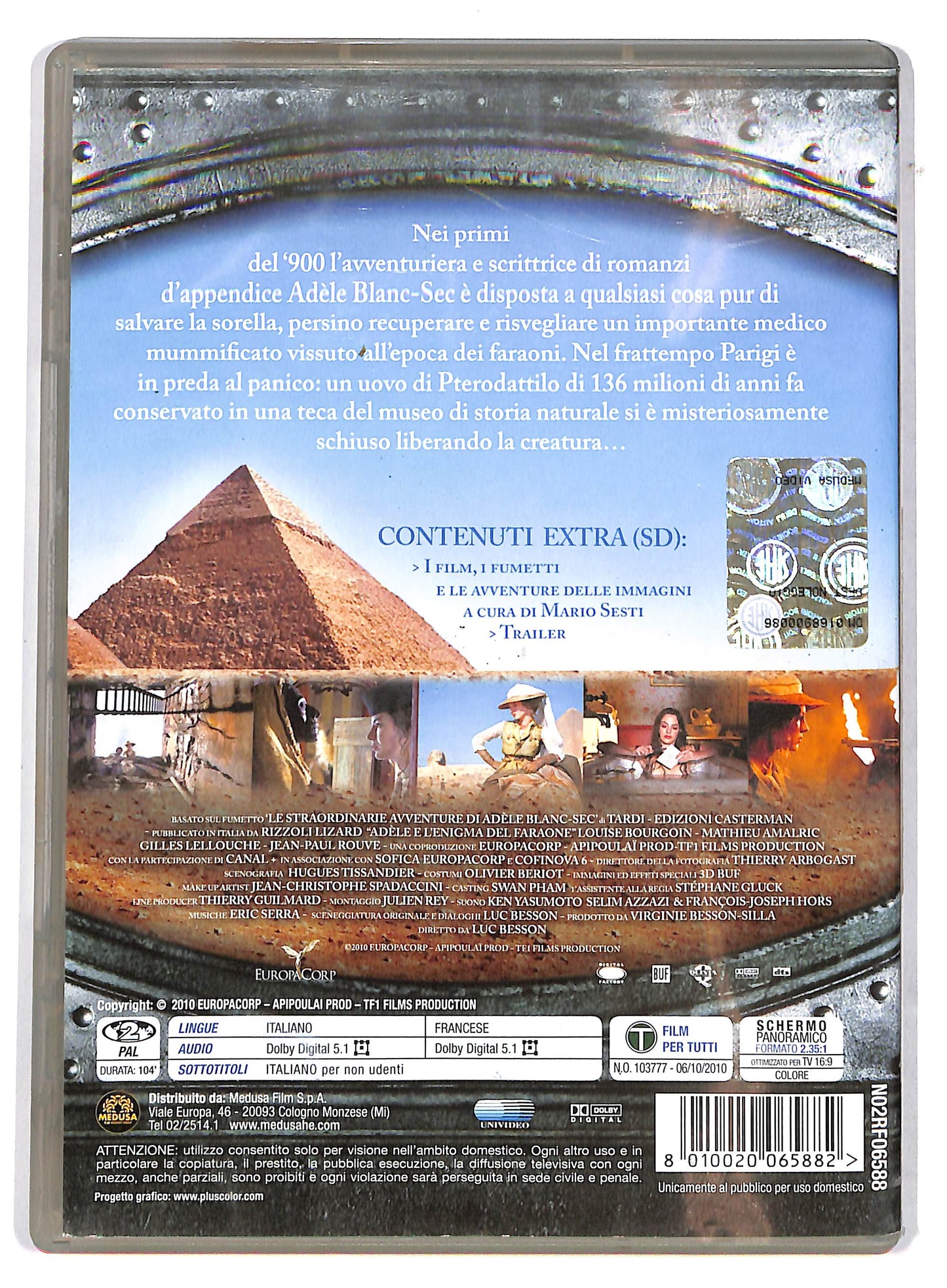 EBOND Adele e l'enigma del faraone Noleggio DVD NOLEGGIO D731059