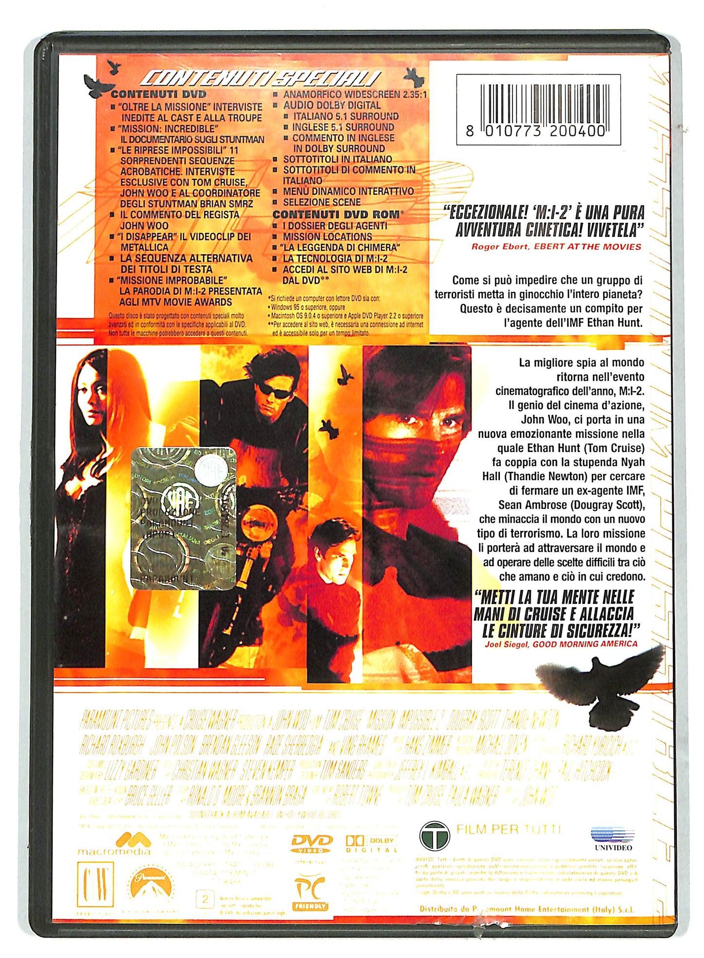 EBOND Mission: Impossible 2 DVD D731132